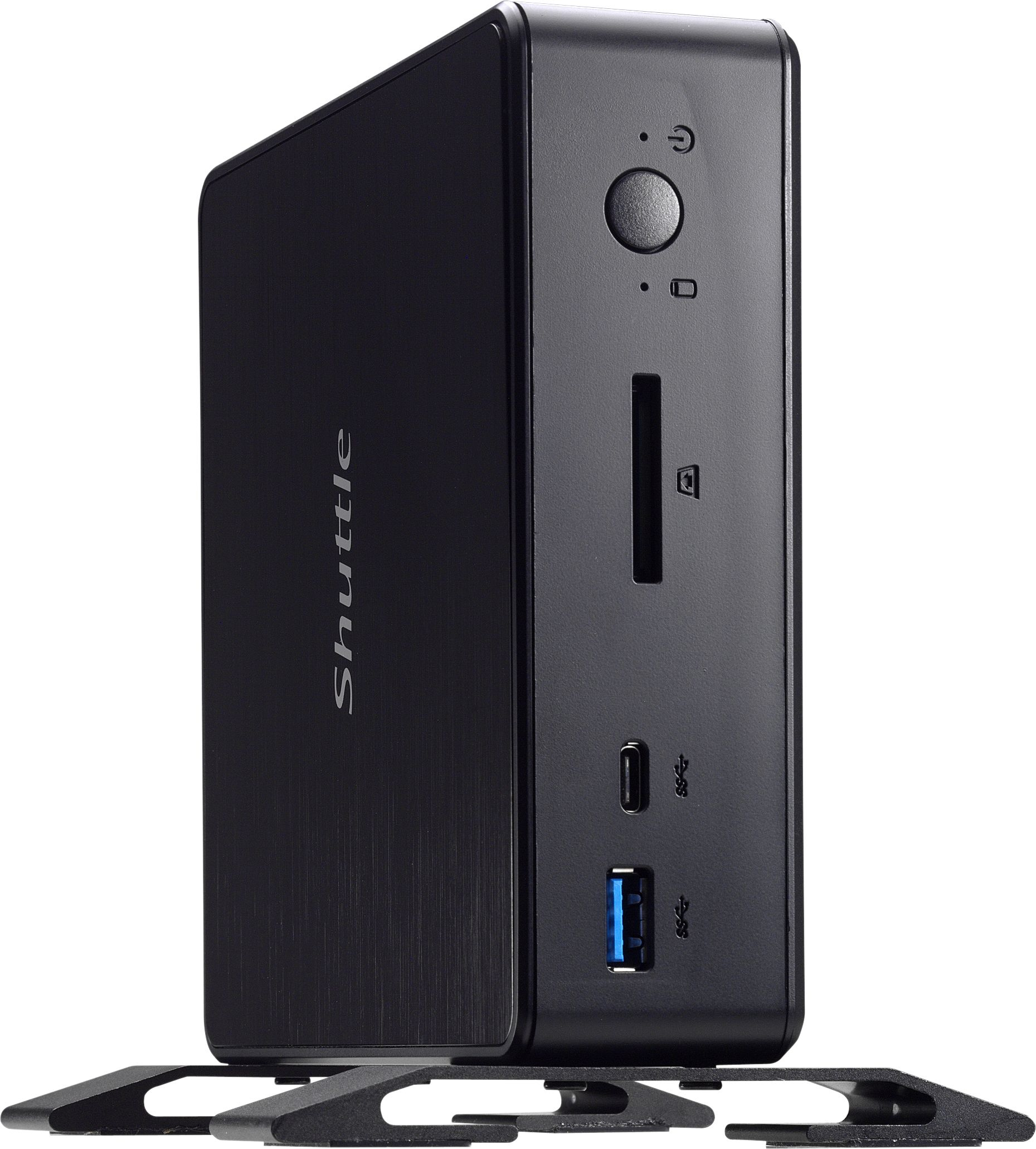 Shuttle Nano PC NC10U , Intel Celeron 4205U, 1x HDMI, 1x DP, 1x 2.5" bay, 1x M.2, 1x LAN, 1x COM, Wi