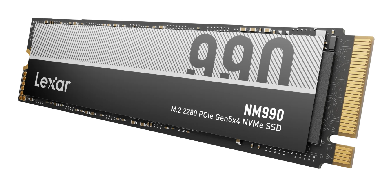 Lexar NM990 - SSD - 1 TB - intern - M.2 2280 - PCI Express 5.0 x4 (NVMe)
