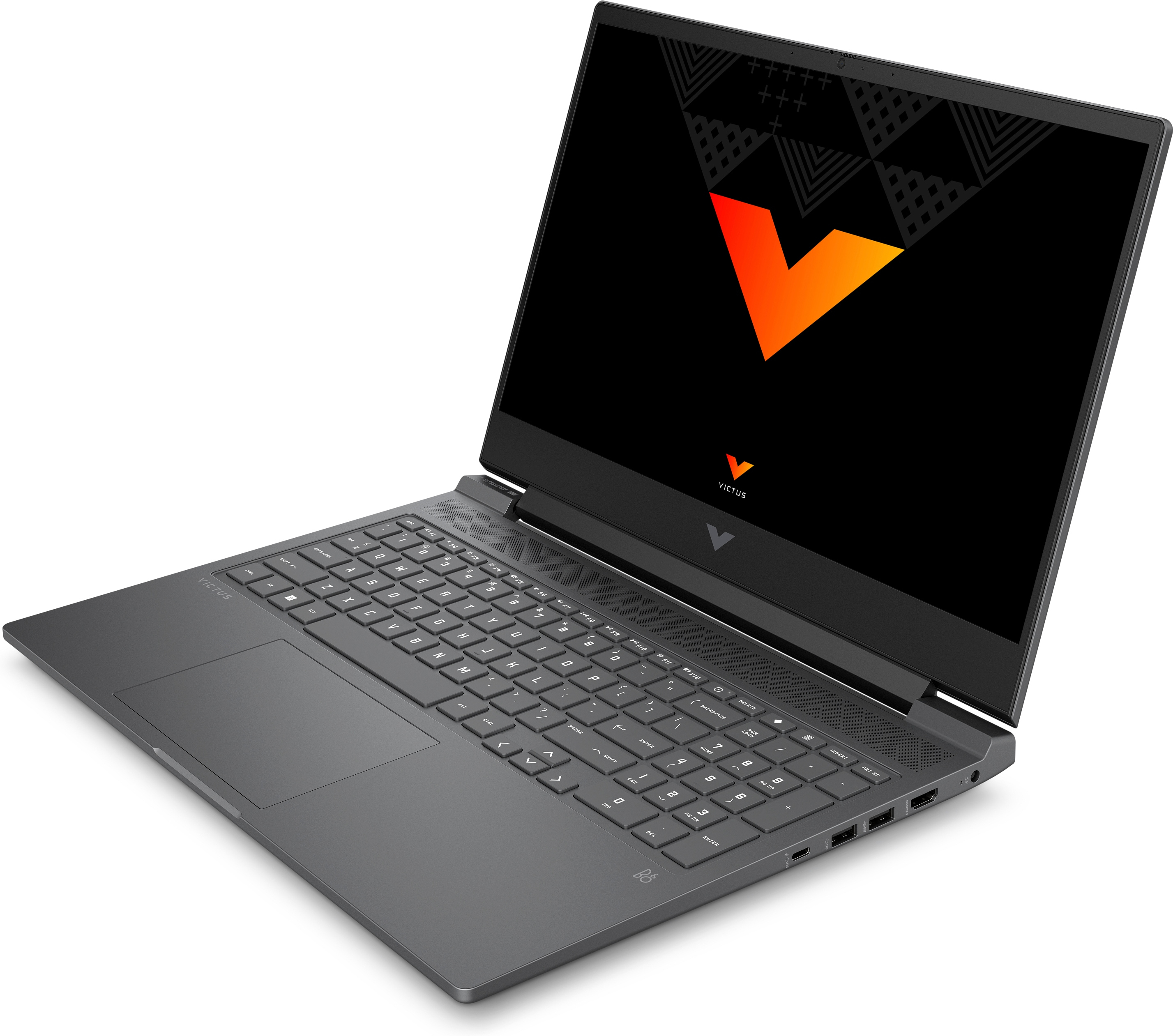 HP Victus Gaming Laptop 16-s0155ng, 16,1" FHD, Ryzen 5 7640HS, 16GB RAM, 512GB SSD, RTX4060, FreeDOS