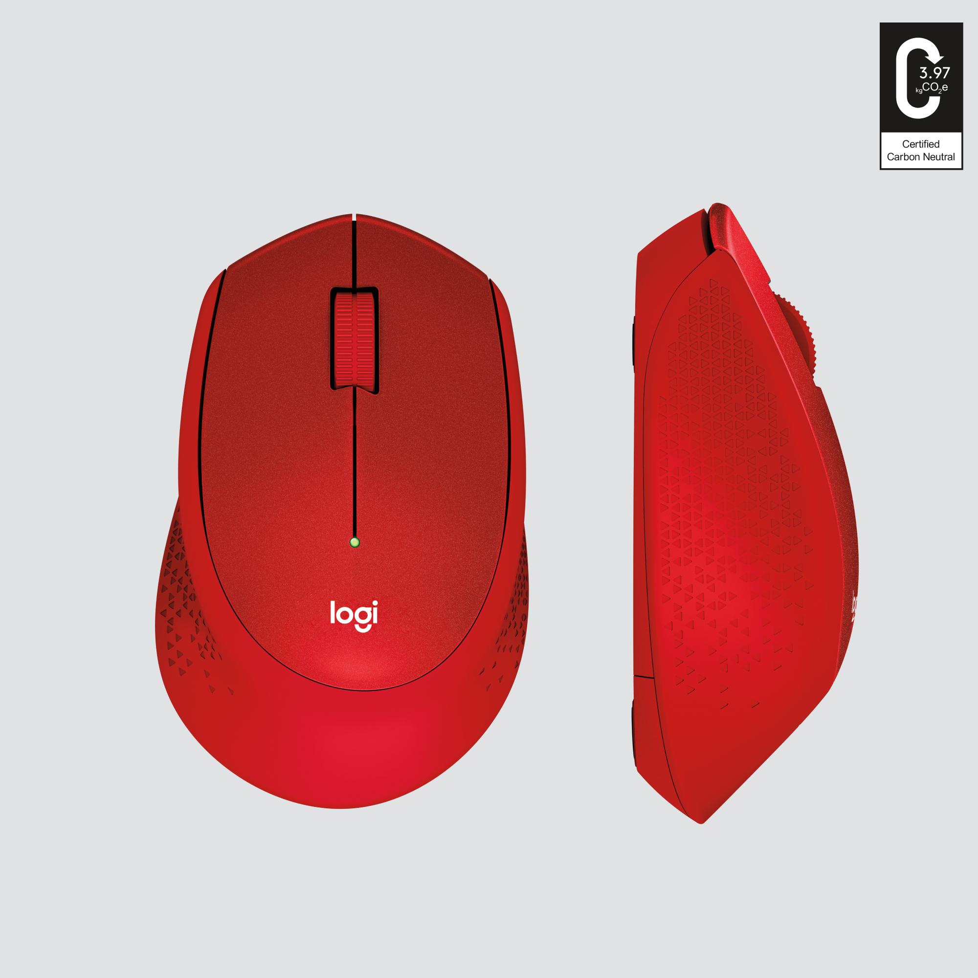 Logitech M330 SILENT PLUS - Maus - 3 Tasten - kabellos - 2.4 GHz - kabelloser Empfänger (USB)