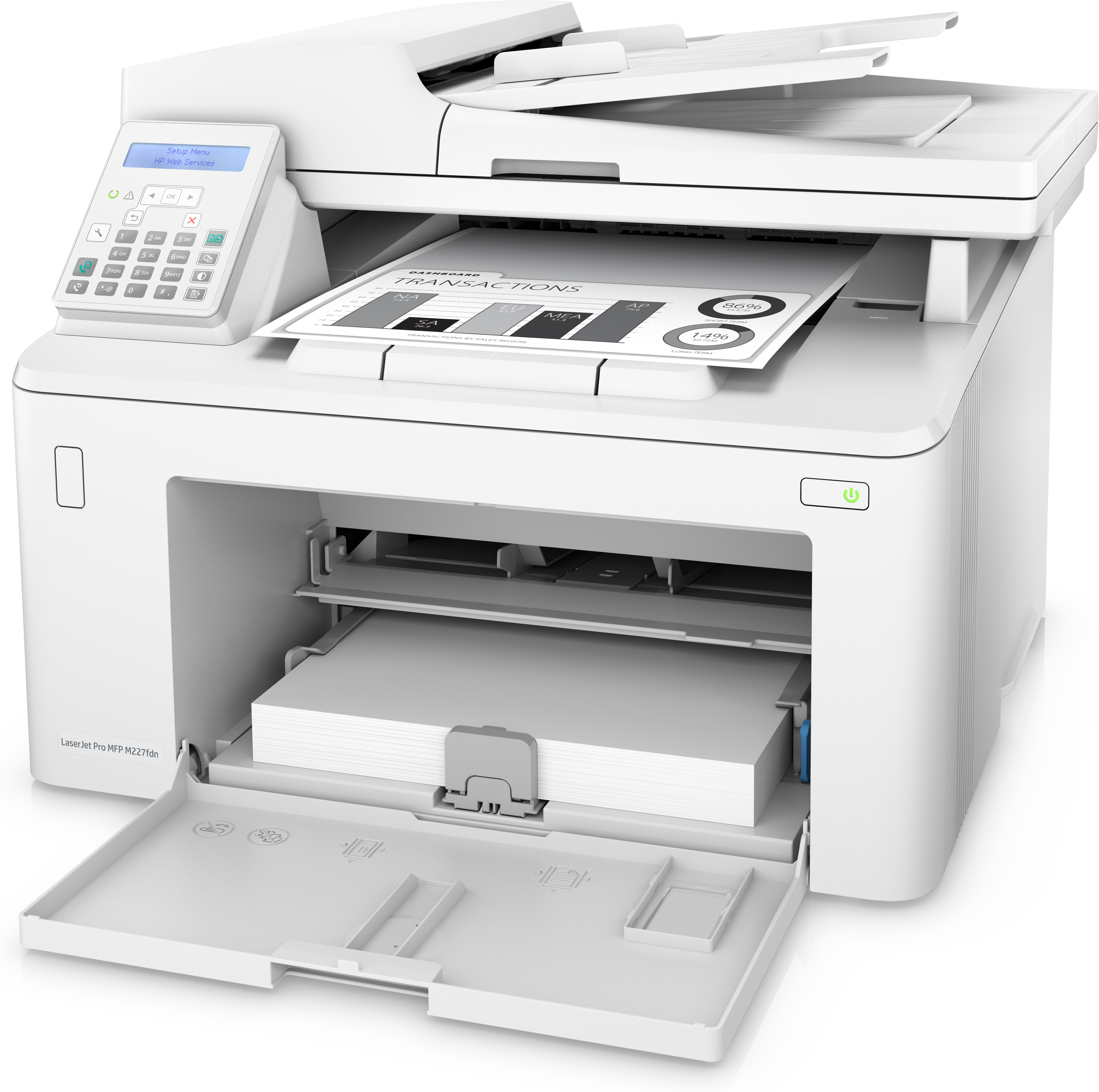 HP LaserJet Pro M Laser/LED-Druck Fax - s/w - 28 ppm - USB 2.0 RJ-45