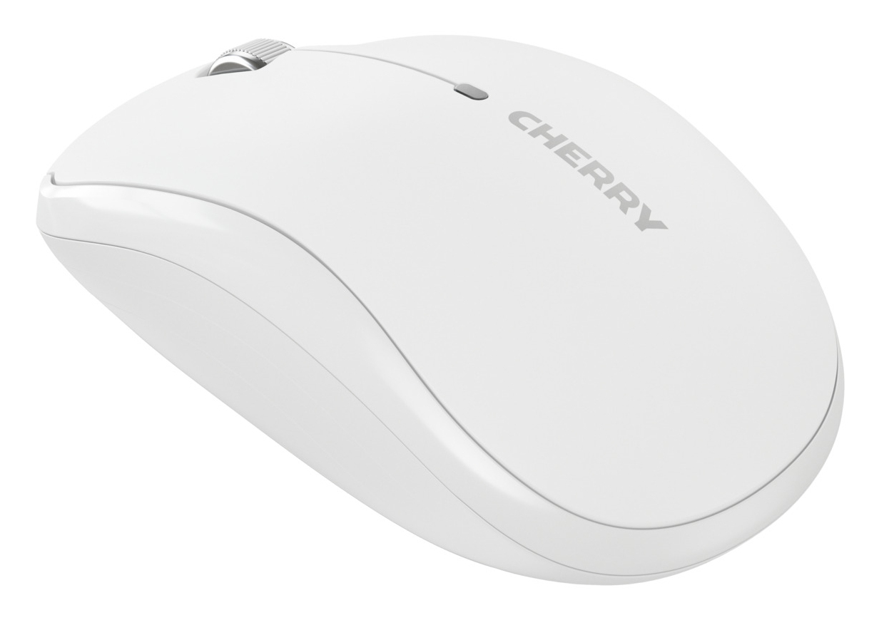 Cherry MW 2200 - Maus - ergonomisch - rechts- und linkshändig - optisch - 3 Tasten - kabellos - 2.4