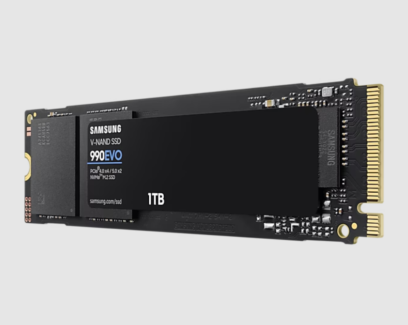 Samsung SSD 990 EVO 1TB, M.2 2280 / M-Key / PCIe 4.0 x4