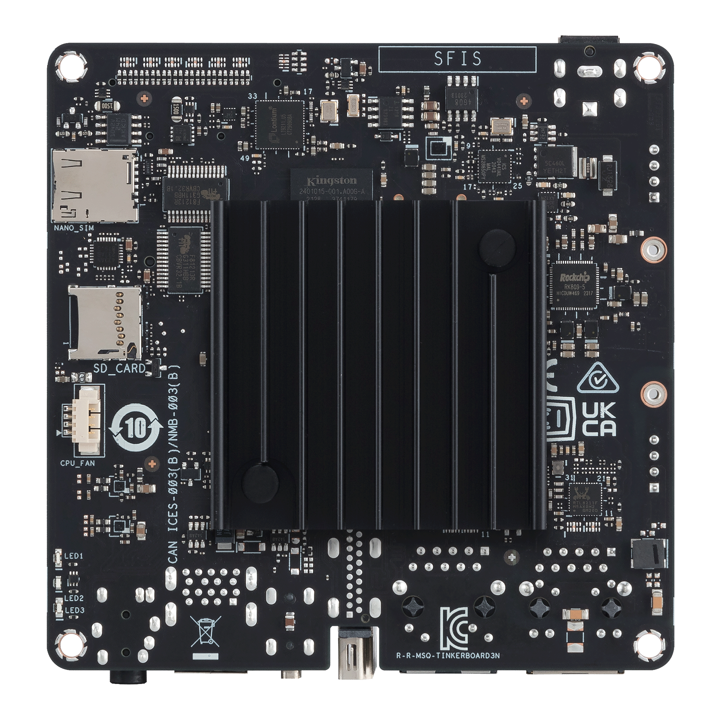 ASUS Tinker Board 3N - Einplatinenrechner - Rockchip