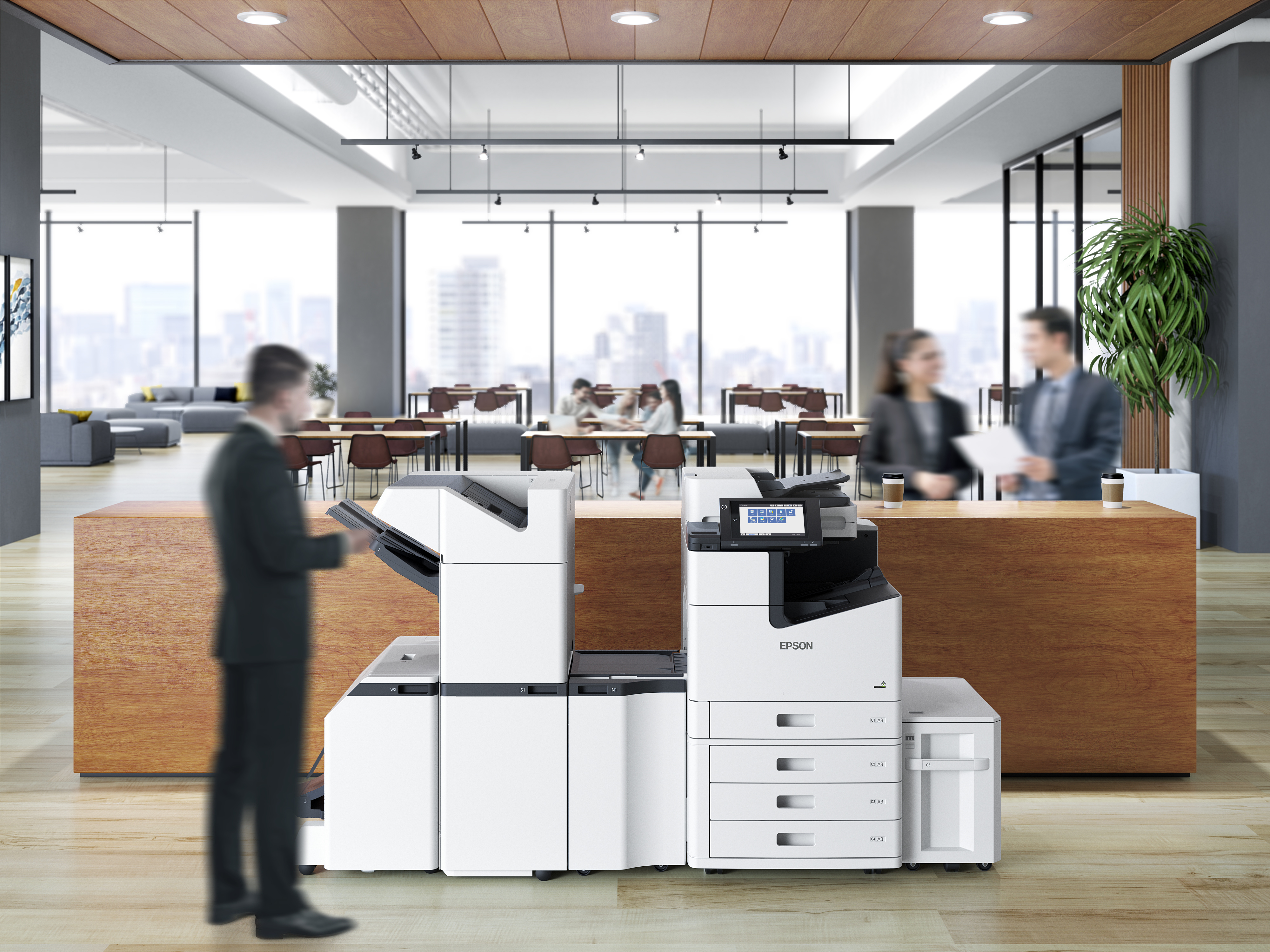 Epson WorkForce Enterprise WF-C20750 D4TW - Multifunktionsdrucker - Farbe - Tintenstrahl - A3 (297 x