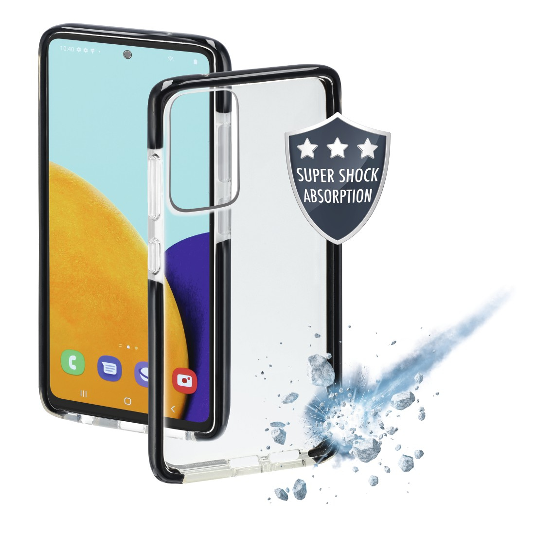 Hama Protector, Cover, Samsung, Galaxy A53 5G, 16,5 cm (6.5 Zoll), Schwarz, Transparent
