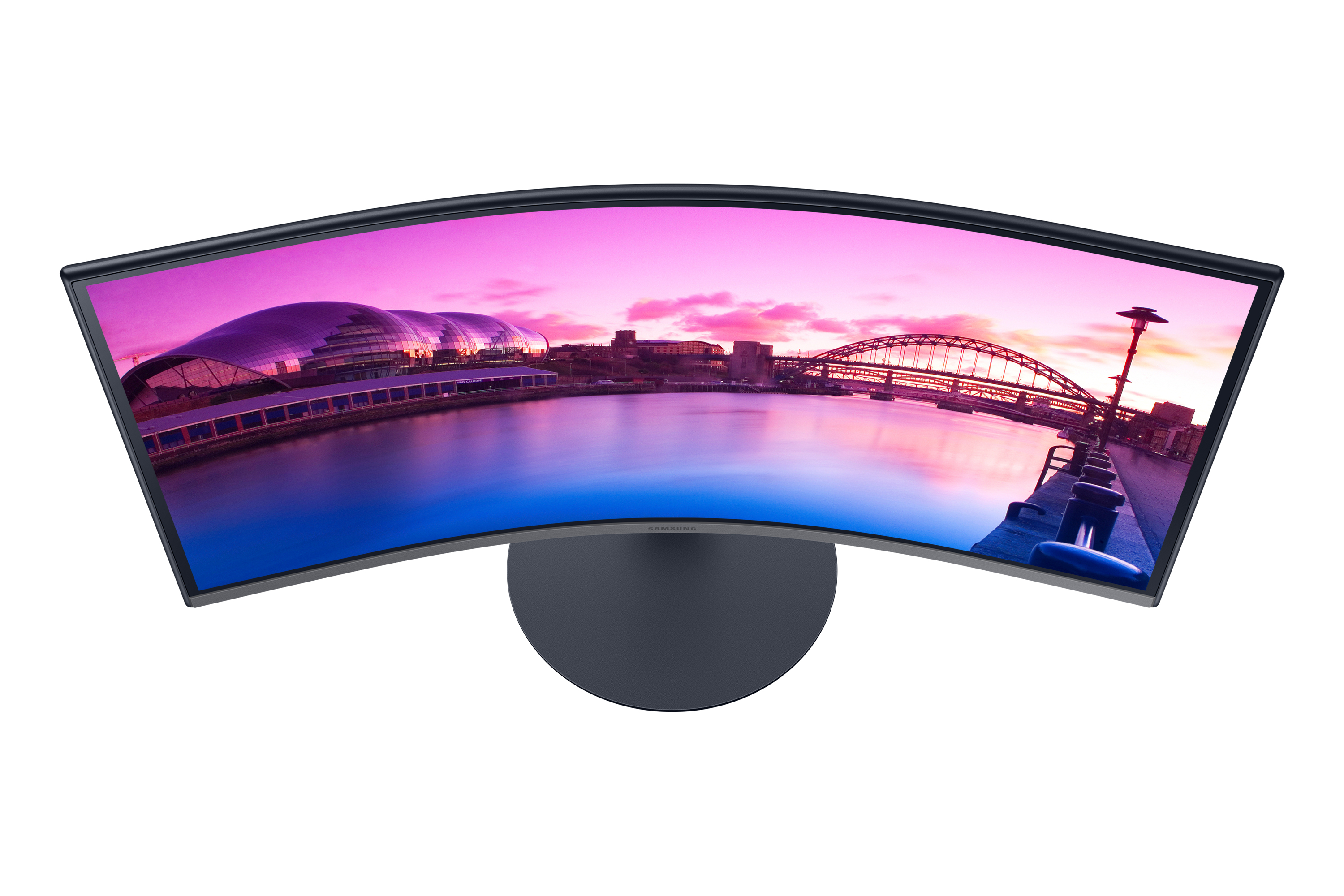 B-WARE - Samsung S39C Series S27C390EAU Curved-Monitor 68cm (27") Full HD, VA, 4ms, HDMI, Displaypor