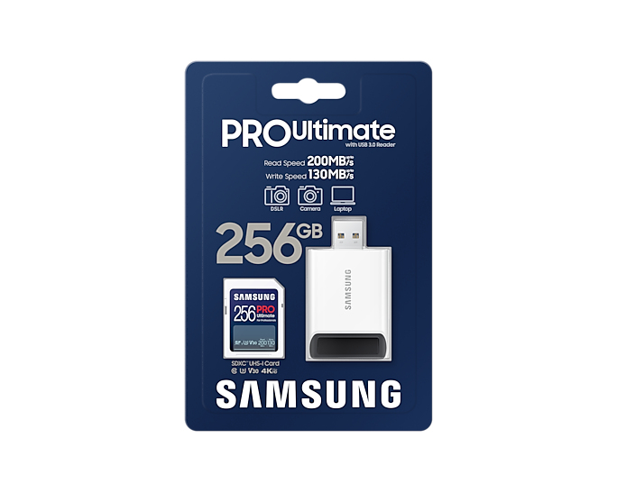 Samsung PRO Ultimate MB-SY256SB - Flash-Speicherkarte