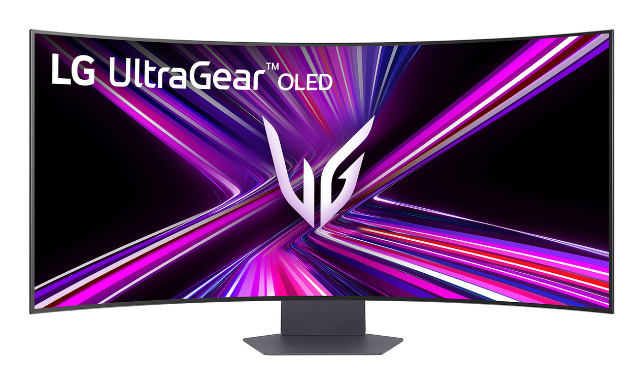 LG UltraGear 45GX950A-B Curved-Monitor 113cm (44.5") WUHD, OLED, 0.03ms, HDMI, Displayport, USB