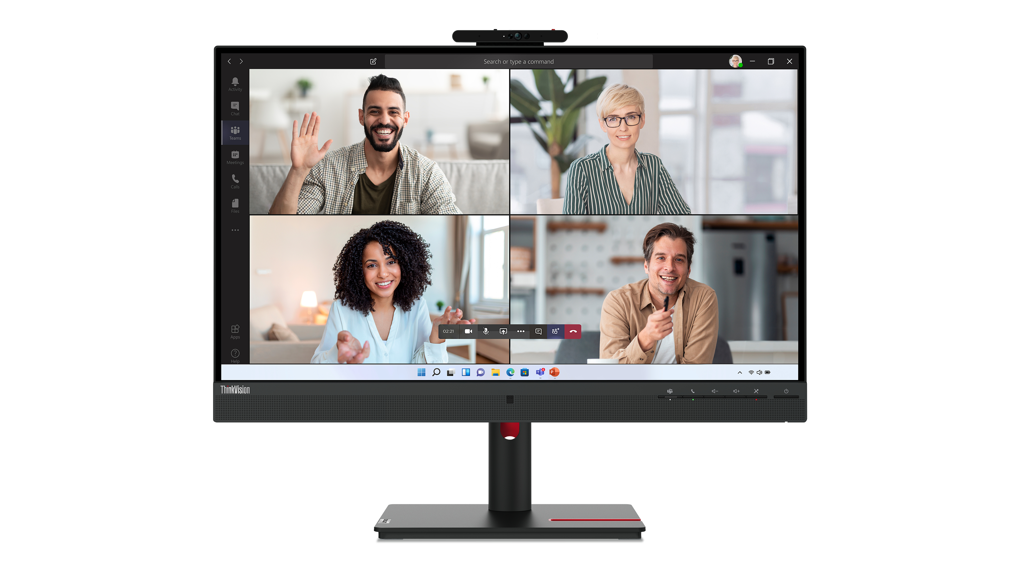 B-WARE - Lenovo ThinkVision T27hv-30 Monitor 68,6 cm (27") WQHD, IPS, 4ms, HDMI, Displayport