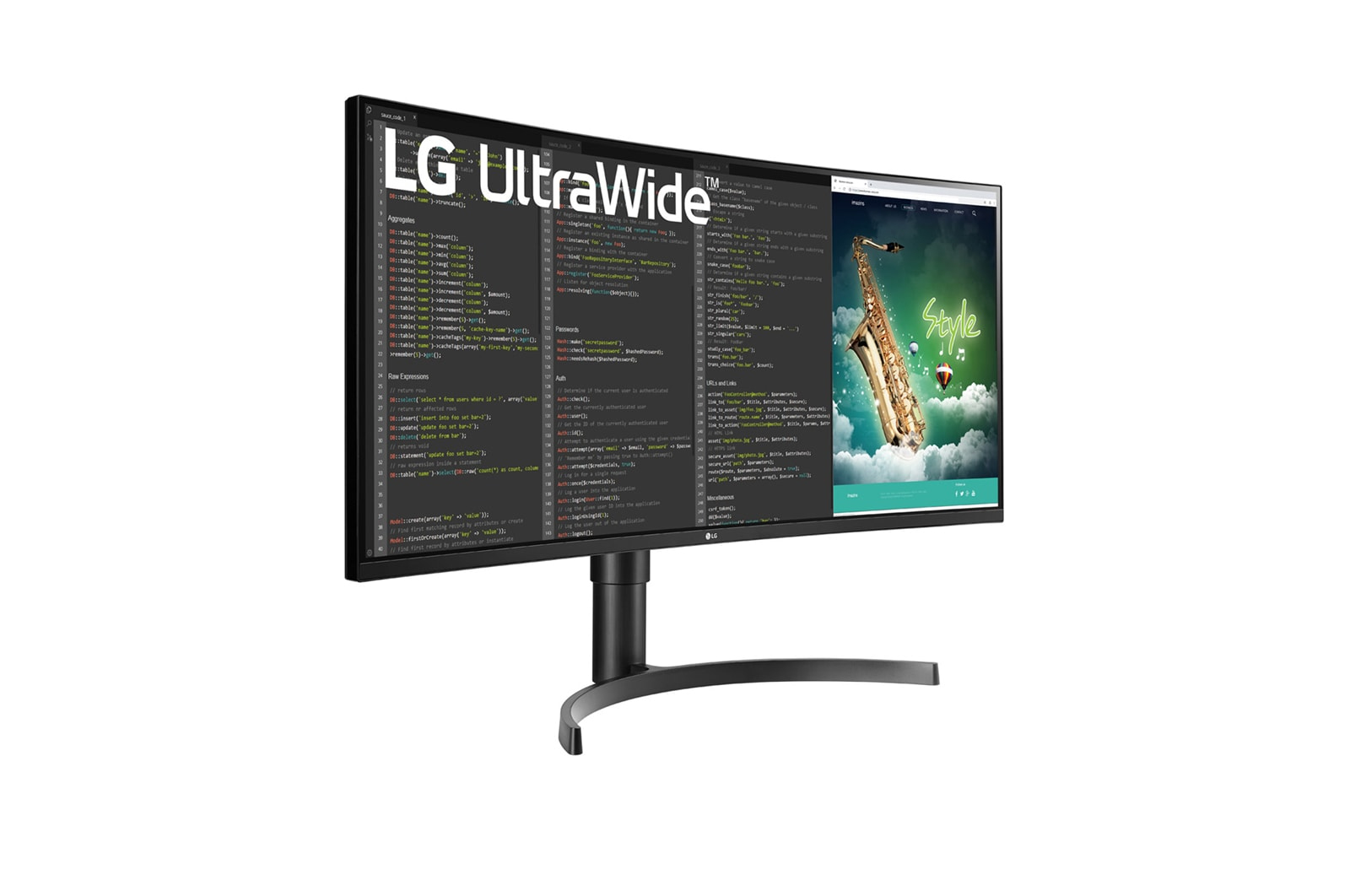 LG UltraWide 35WN75CP-B, 35", 3440x1440, 21:9, EEK: G