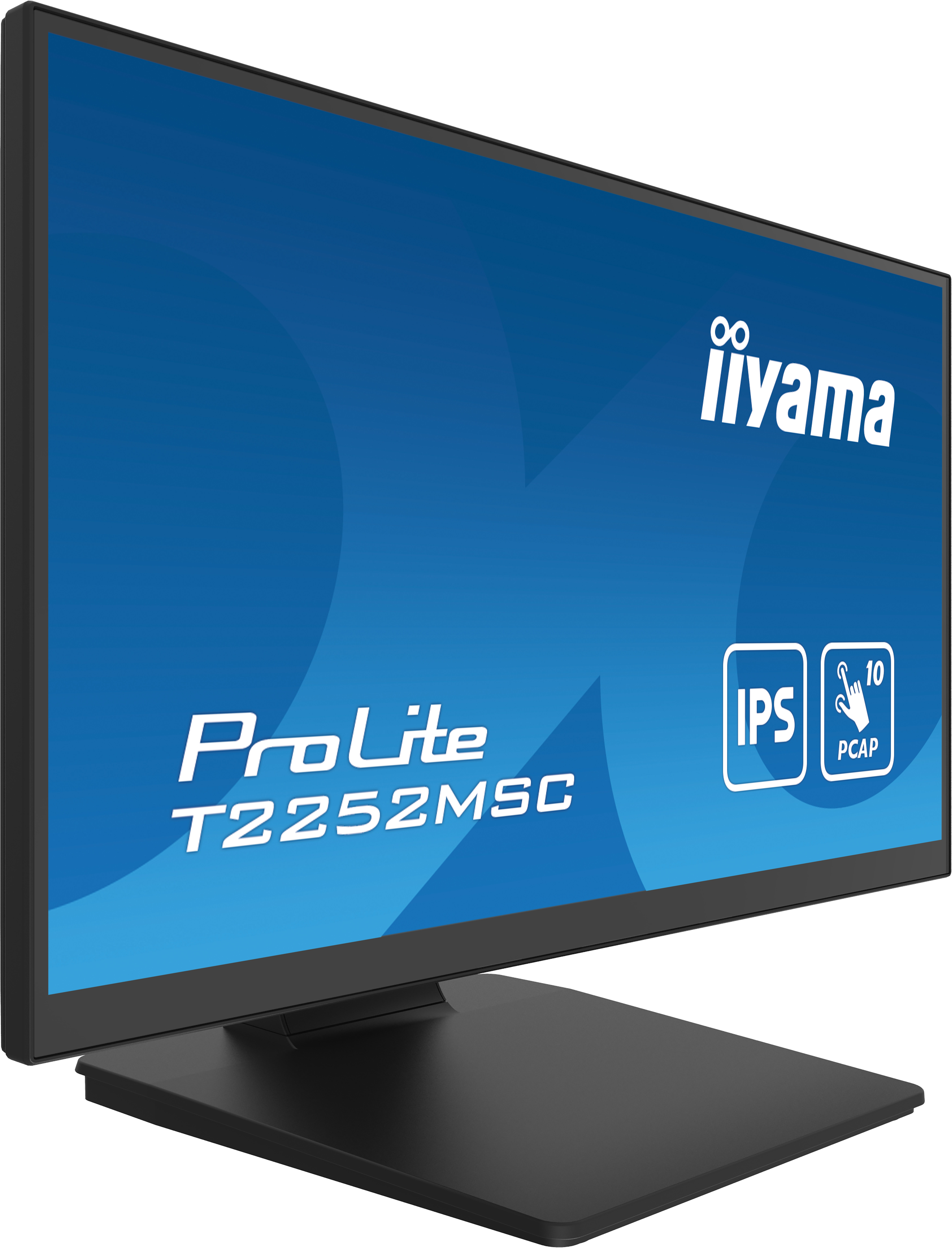 iiyama ProLite T2252MSC-B2 Touch-Monitor 54.5cm (21.45") Full HD, IPS, 5ms, HDMI, Displayport, USB