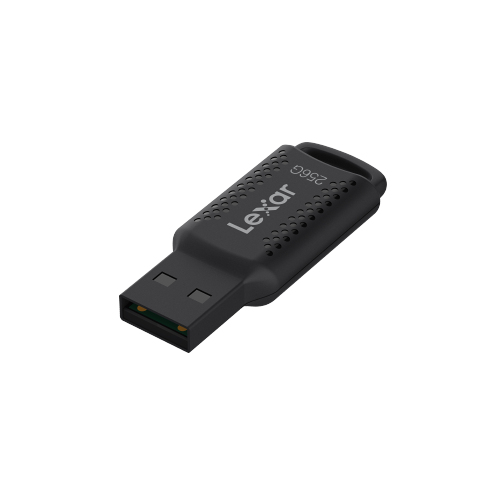 Lexar JumpDrive V400, 256 GB, USB Typ-A, 3.2 Gen 1 (3.1 Gen 1), Ohne Deckel, 3,6 g, Schwarz