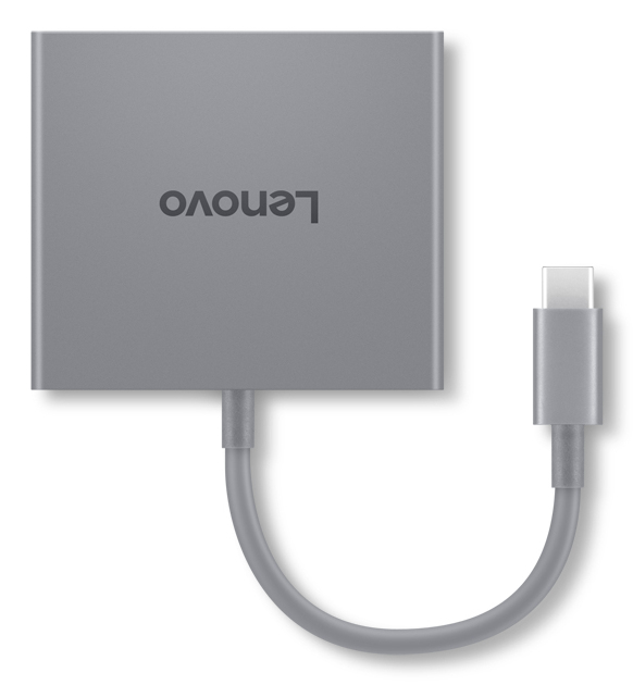 Lenovo 4 in 1 hub Gen 2 - Dockingstation - USB-C