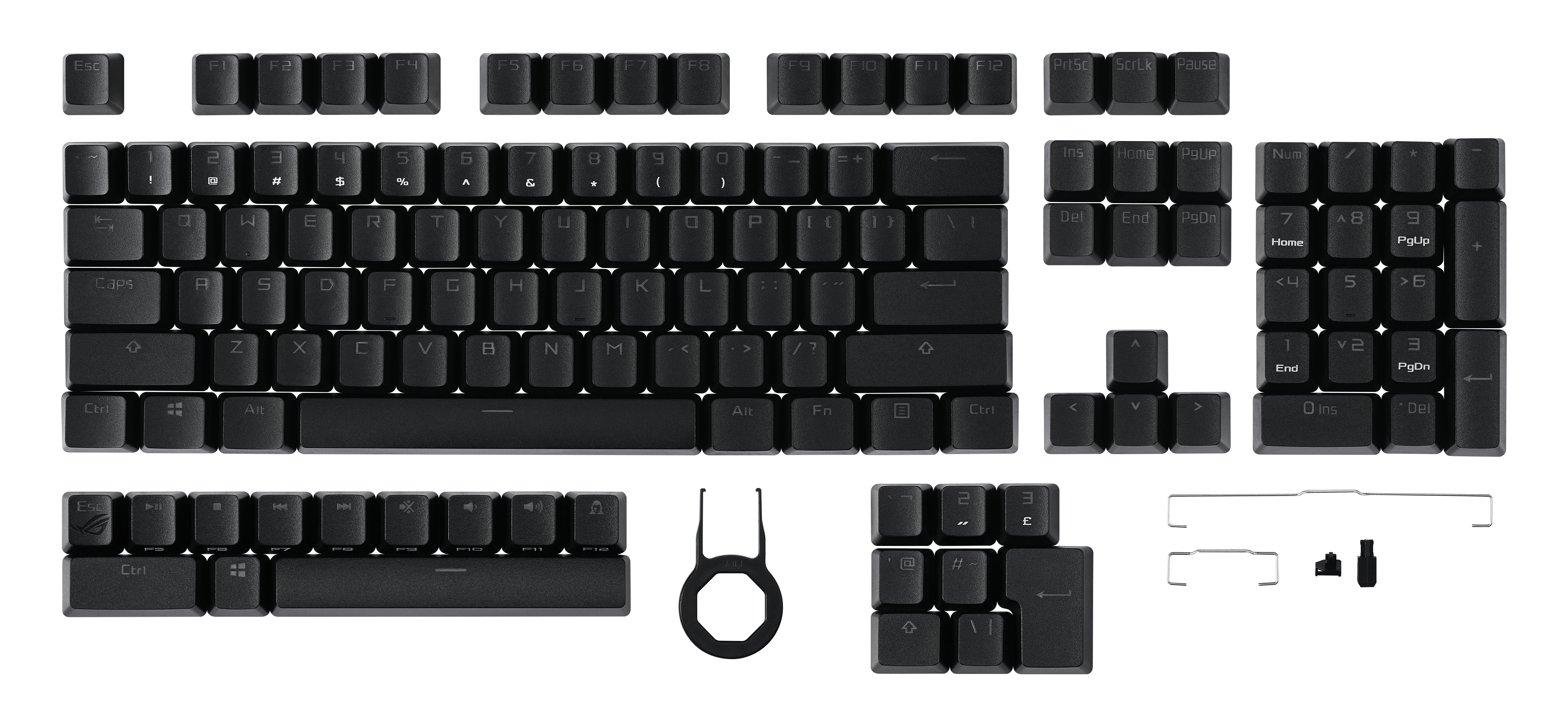 ASUS ROG PBT Doubleshot - Tastenkappen-Satz