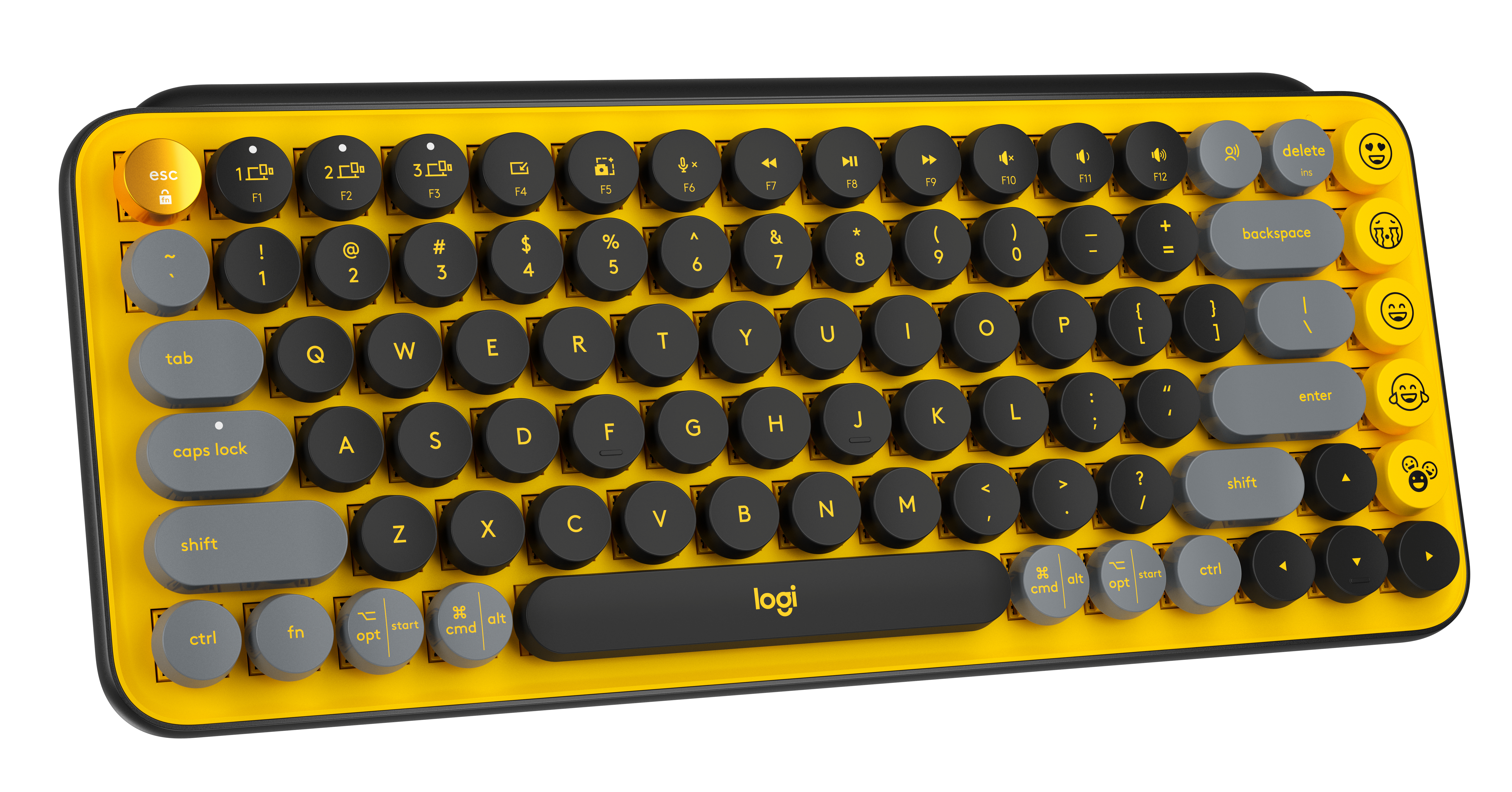 Logitech POP Keys - Tastatur - kabellos - Bluetooth