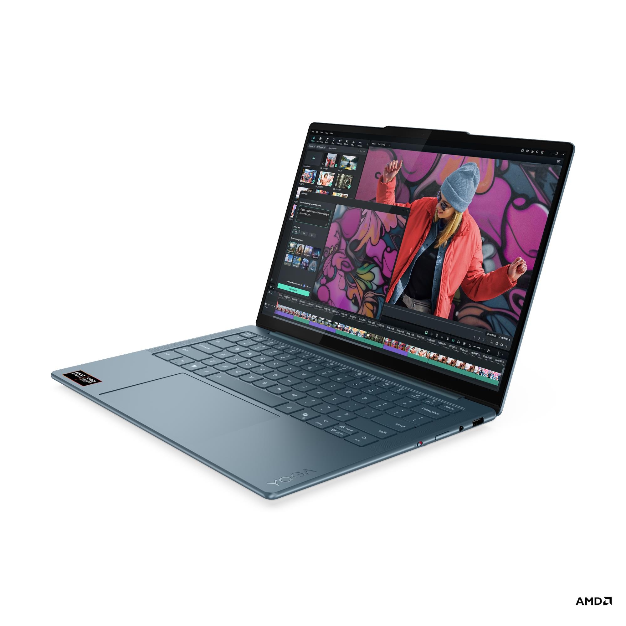 Lenovo Yoga Slim 7 14AKP10, 14" WUXGA OLED, AMD Ryzen™ AI 5 330, 16GB RAM, 512GB SSD, Win11 Home