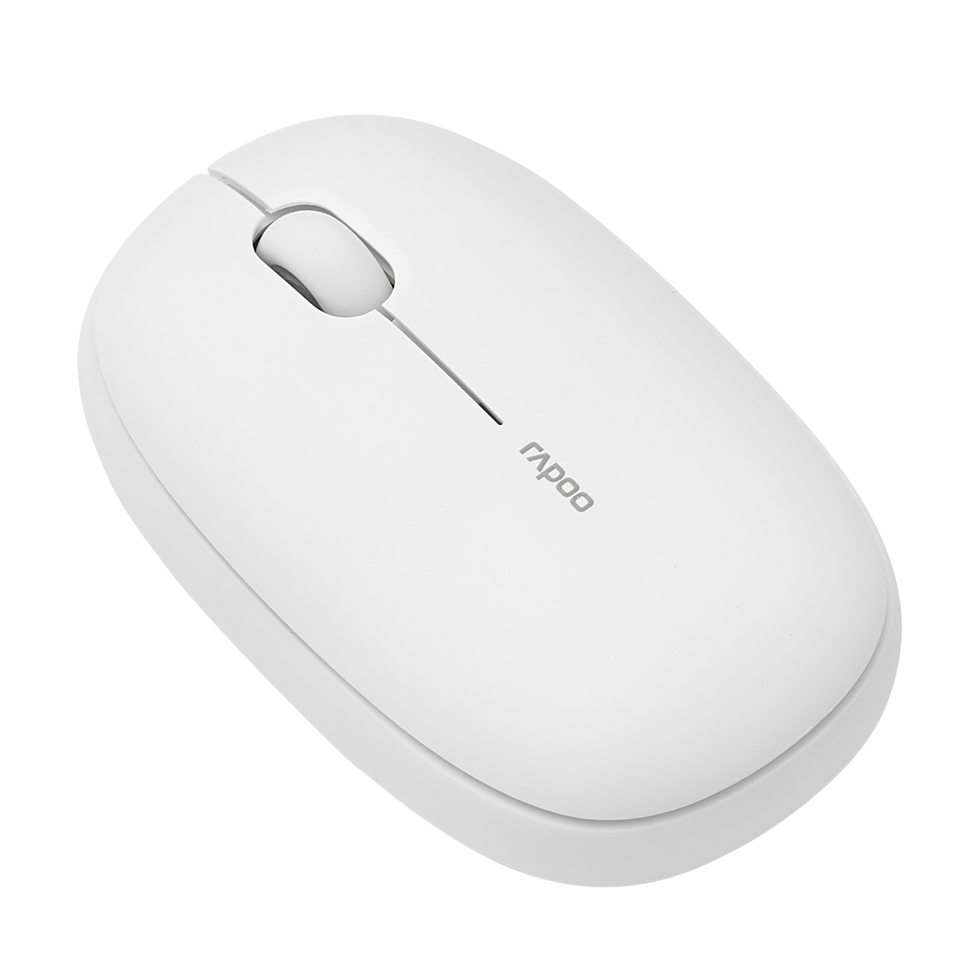 Hama M660 Silent, Beidhändig, Optisch, RF Wireless + Bluetooth, 1300 DPI, Weiß