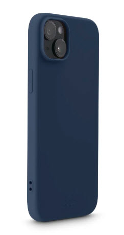 Hama Fantastic Feel, Cover, Apple, iPhone 15, 15,5 cm (6.1"), Blau