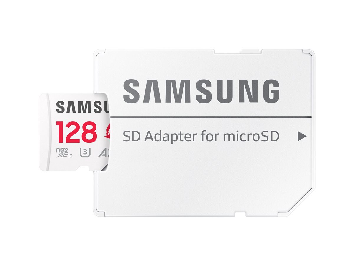 Samsung PRO Plus MB-MD128SA - Sonic the Hedgehog Flash-Speicherkarte (microSDXC-an-SD-Adapter inbegr