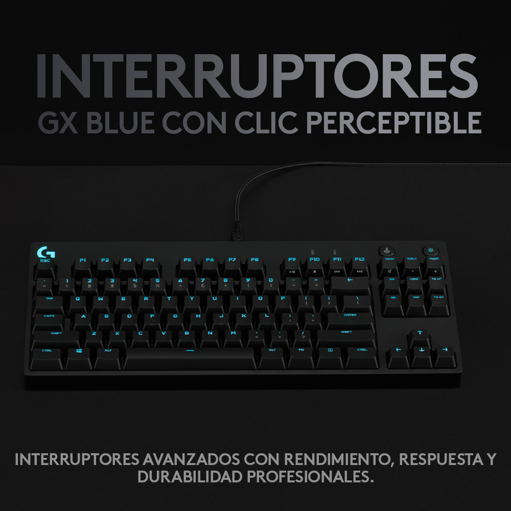 Logitech G PRO - Tastatur - hintergrundbeleuchtet