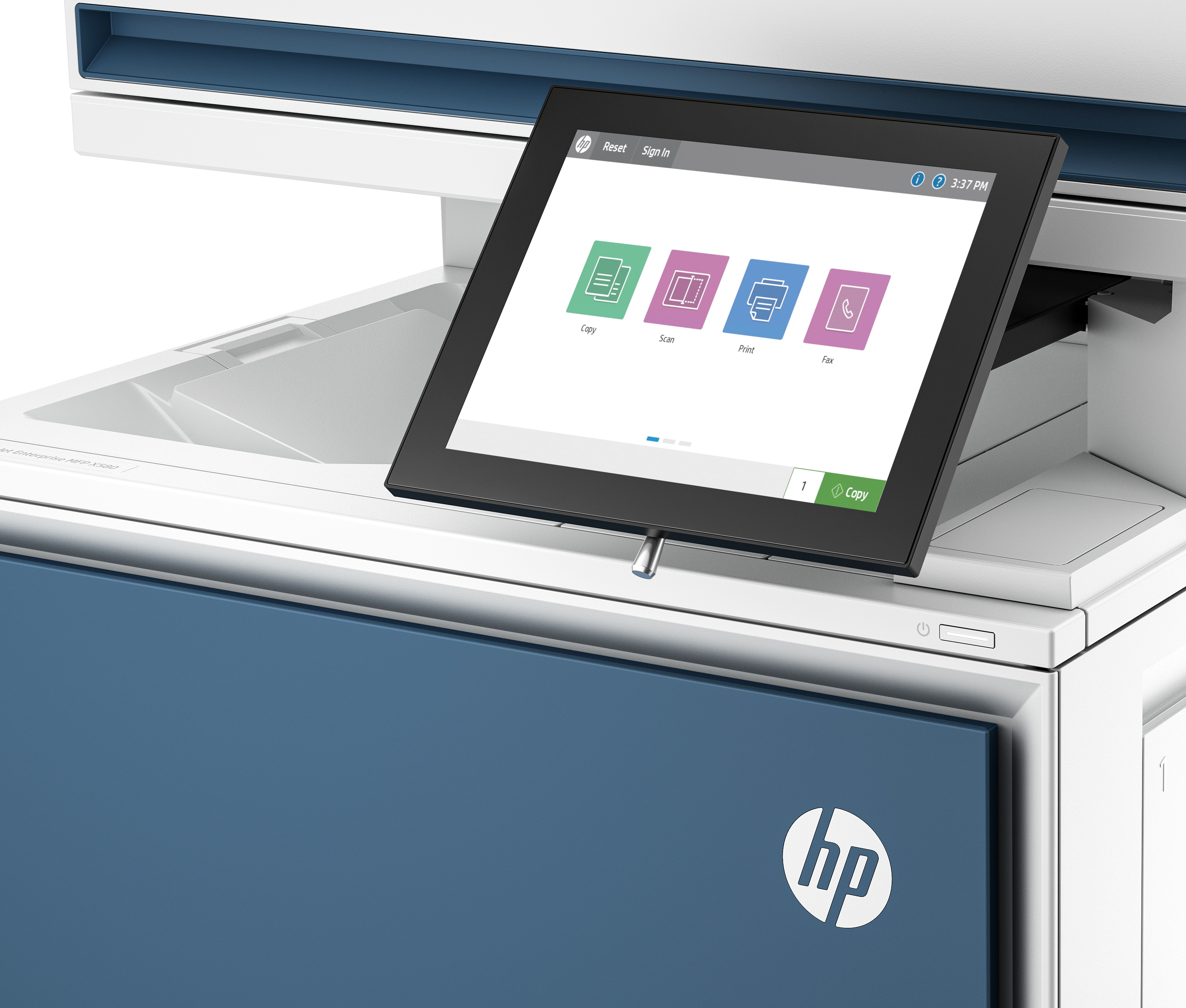HP Color LaserJet Enterprise MFP X58045dn Drucker, Laser, Farbdruck, 1200 x 1200 DPI, A4, Direktdruc