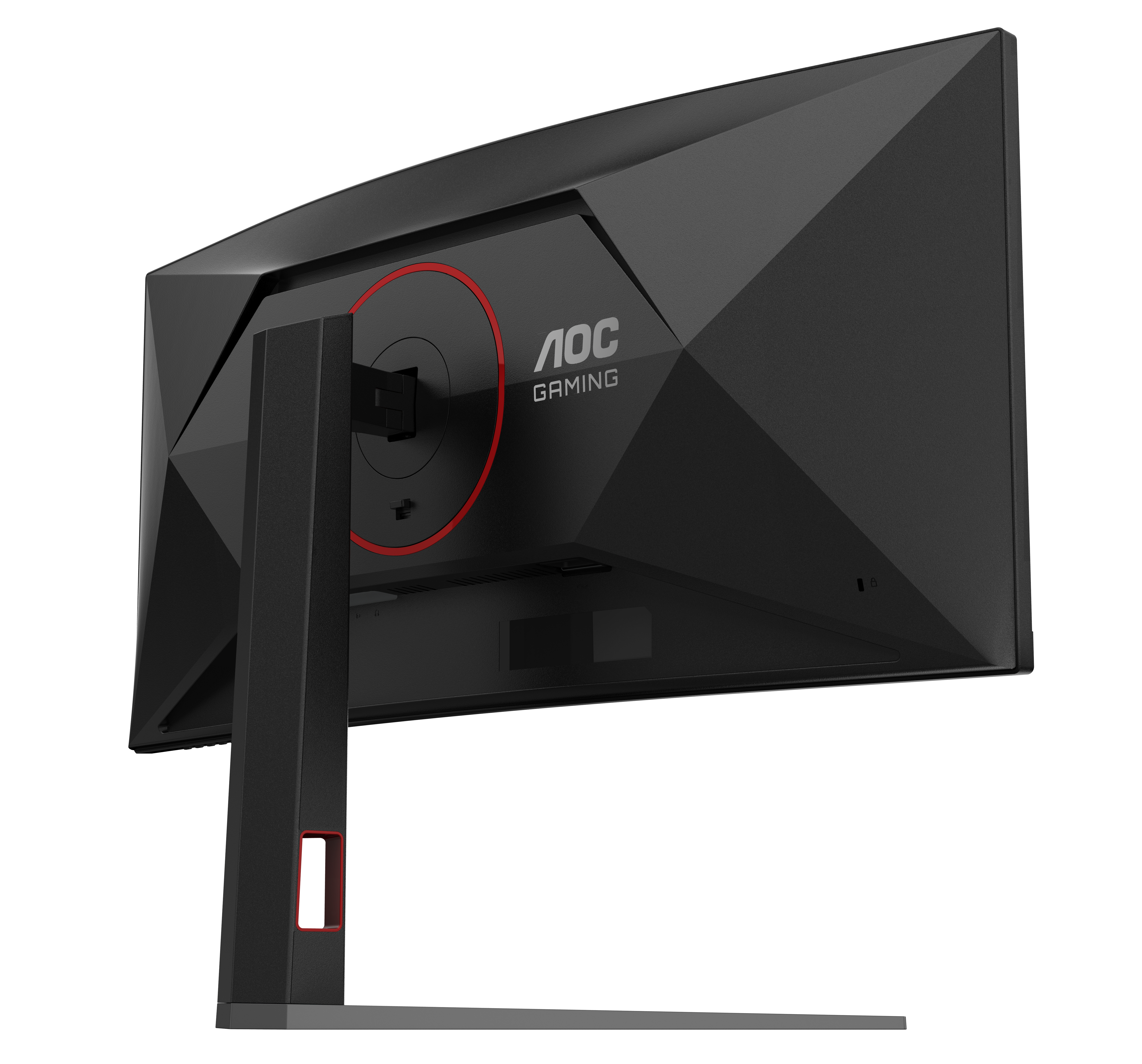 AOC G4 CU34G4, 86,4 cm (34"), 3440 x 1440 Pixel, Wide Quad HD, LED, 1 ms, Schwarz, Rot