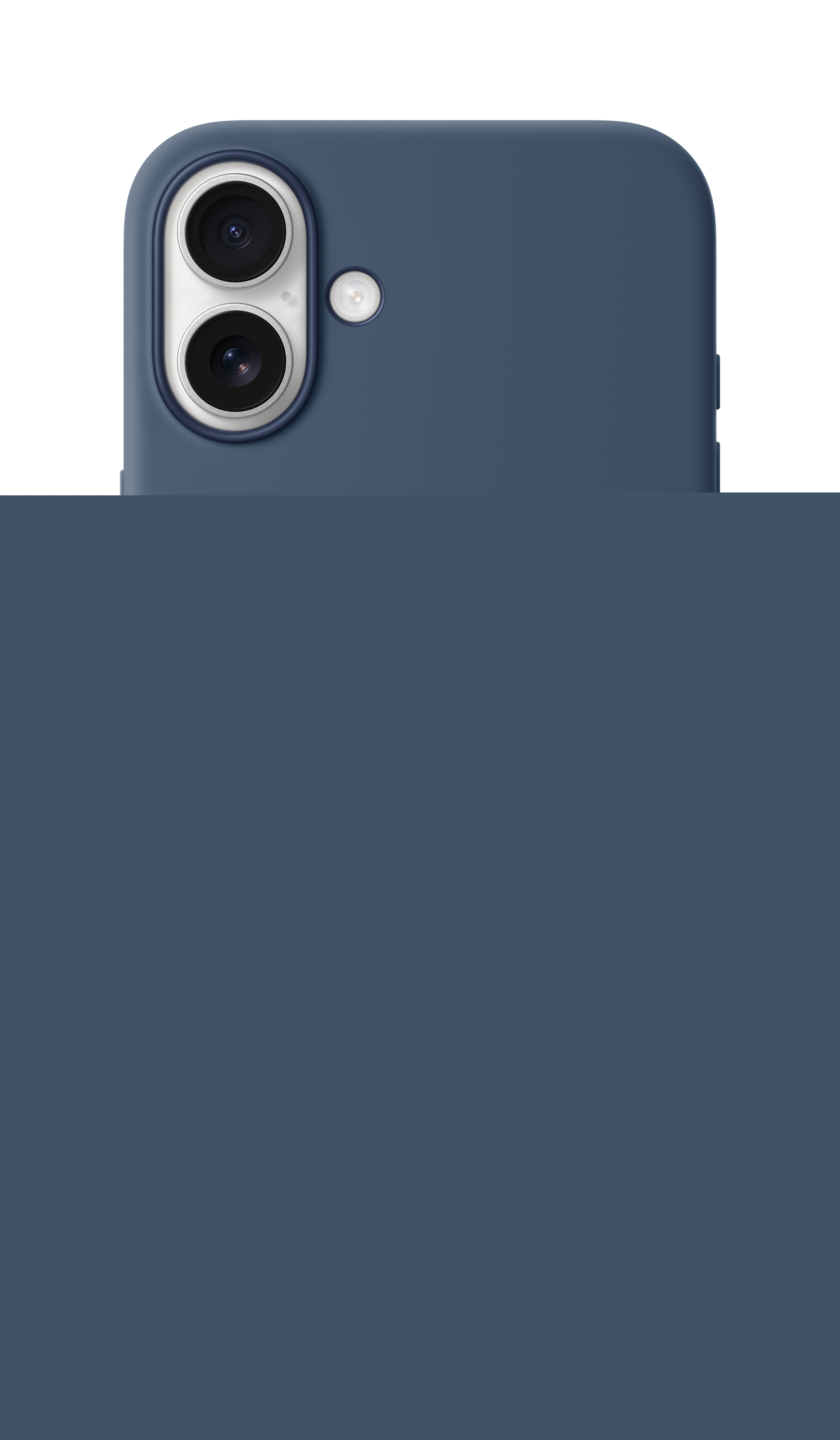 Apple iPhone 16 Plus Silikon Case mit MagSafe ? Denim, Cover, Apple, iPhone 16 Plus, 17 cm (6.7"), D