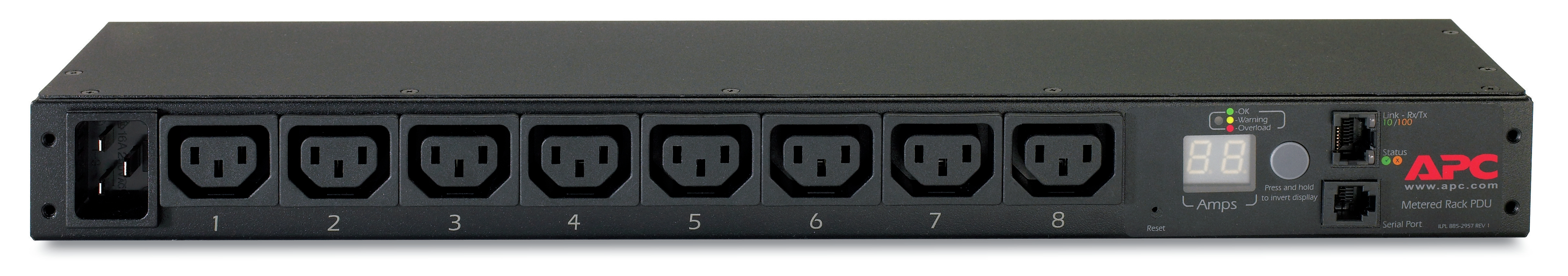APC Metered Rack PDU AP7821B - Stromverteilungseinheit (Rack - einbaufähig)