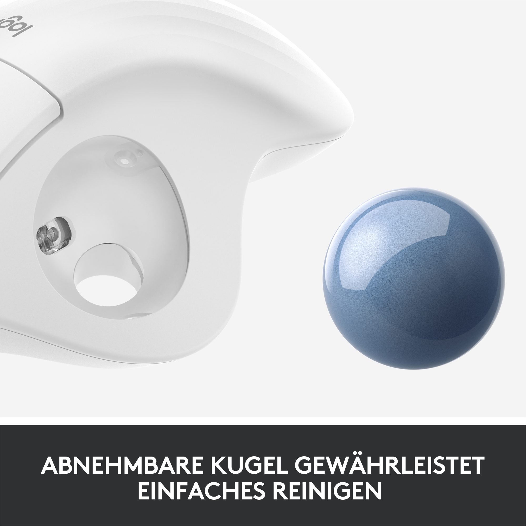Logitech Ergo Series ERGO M575 - Trackball - optisch - 5 Tasten - kabellos - Bluetooth 5.0 LE, 2.4 G