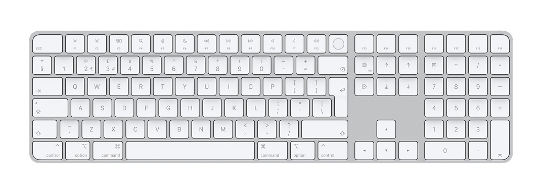 Apple Magic Keyboard with Touch ID and Numeric Keypad