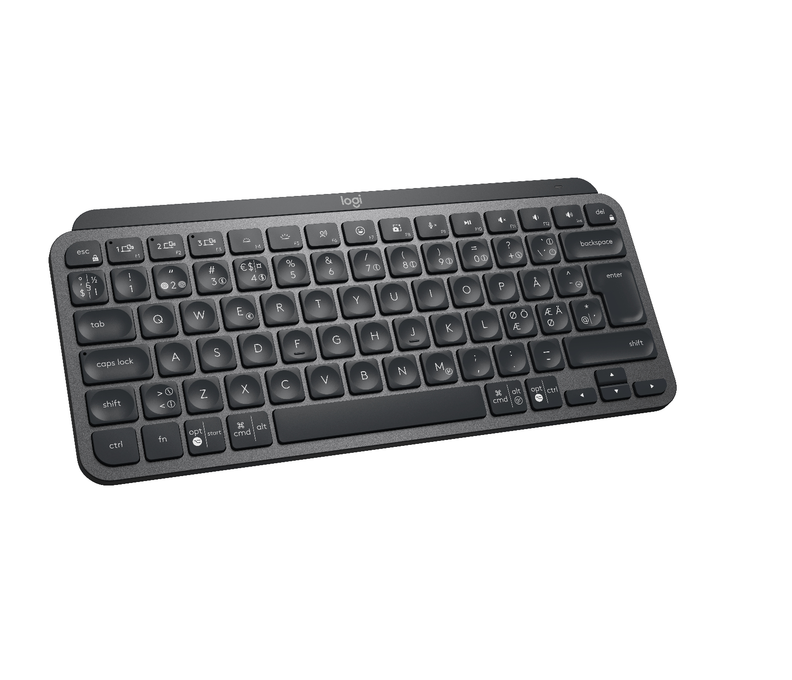 Logitech MX Keys Mini - Office - Tastatur - hinterleuchtet - kabellos - Bluetooth - QWERTY - Nordisc