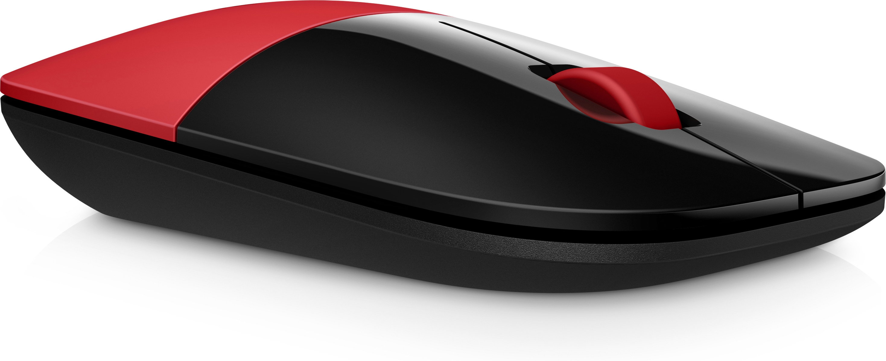 HP Z3700 Wireless-Maus, Rot, Beidhändig, Optisch, RF Wireless, 1200 DPI, Rot