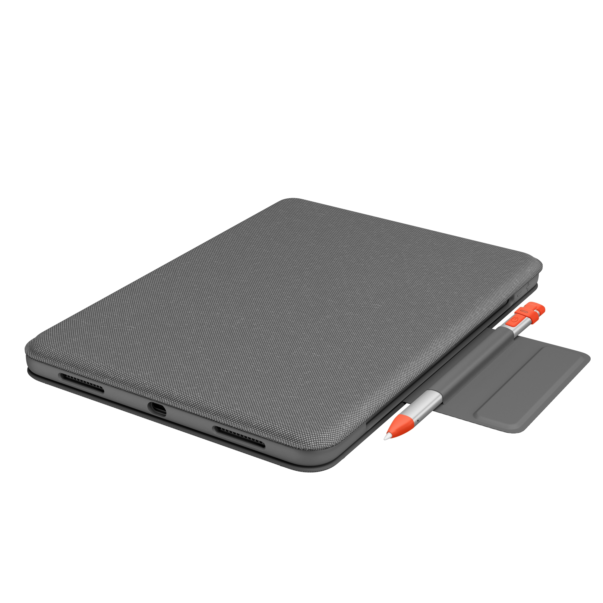 Logitech Folio Touch - Tastatur und Foliohülle - mit Trackpad - hinterleuchtet - Apple Smart connect