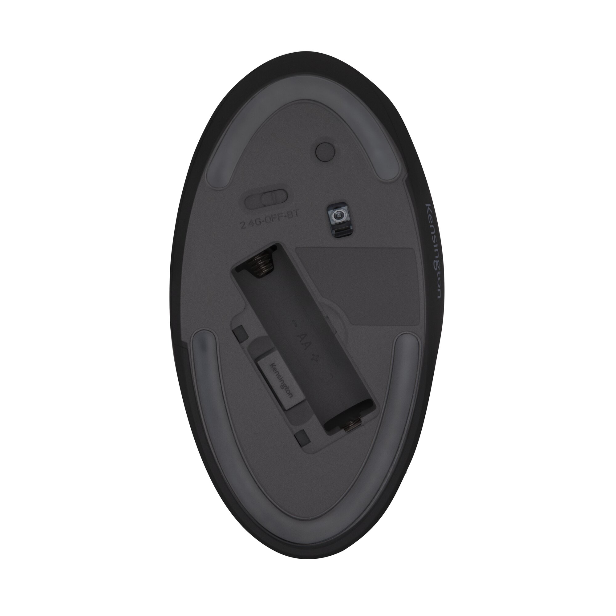 Kensington Pro Fit Ergo Wireless Mouse - Maus - ergonomisch - 5 Tasten - kabellos - 2.4 GHz, Bluetoo
