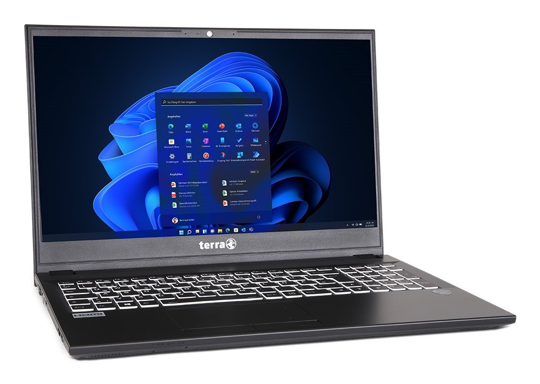 TERRA MOBILE 1516R, Intel® Core? i5, 39,6 cm (15.6"), 1920 x 1080 Pixel, 16 GB, 1 TB, Windows 11 Pro