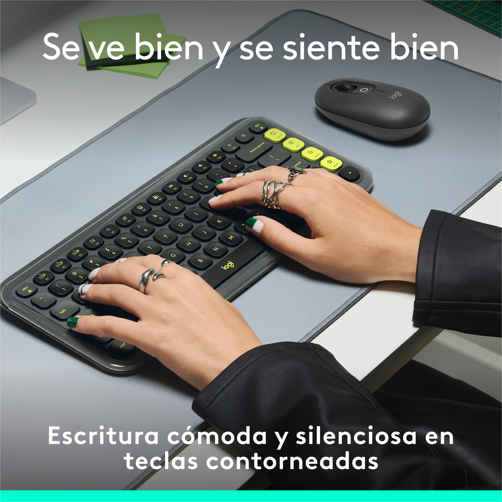 Logitech POP Icon Keys - Tastatur - kabellos