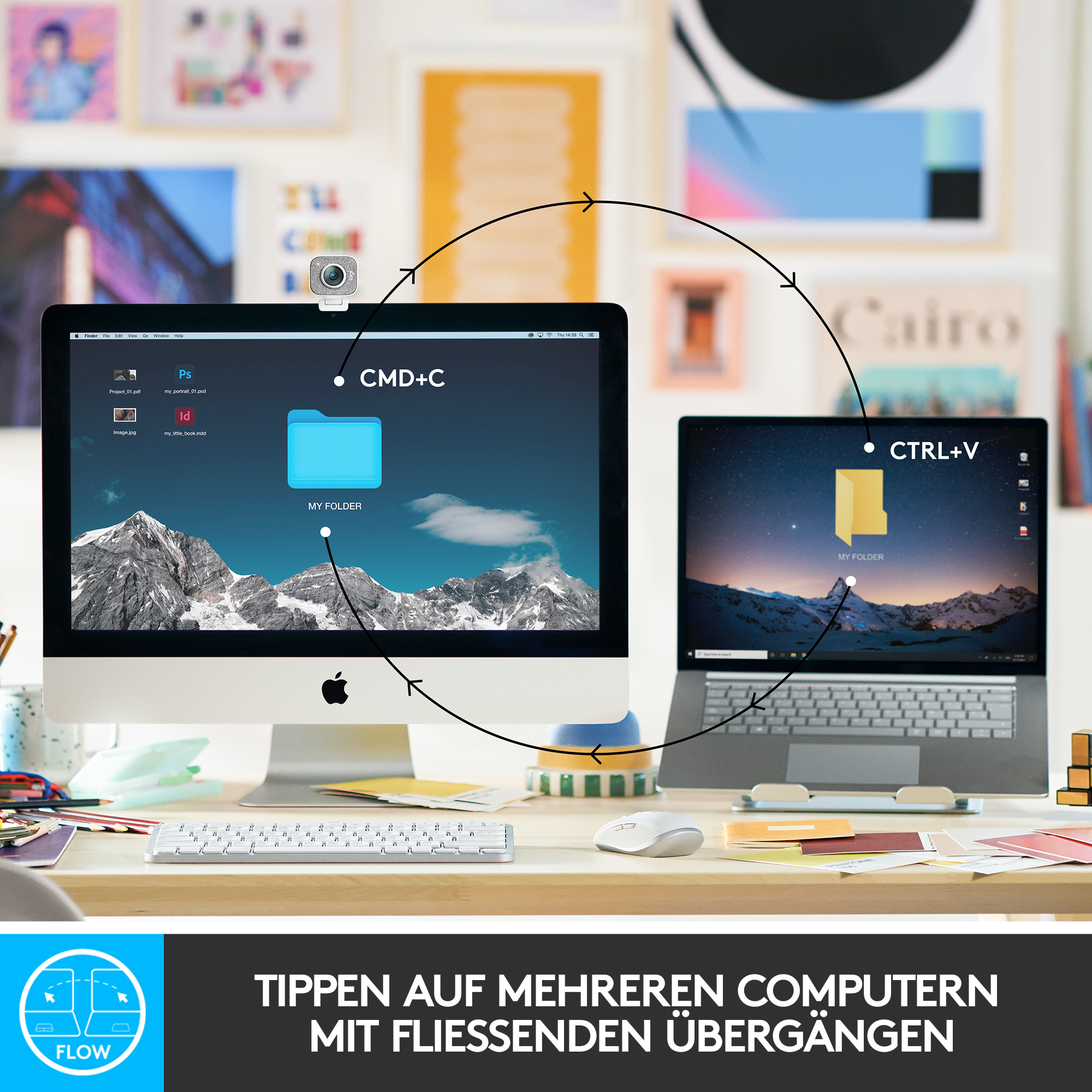 Logitech MX Keys Mini - Tastatur - hinterleuchtet