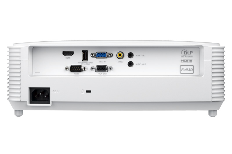 Optoma W309ST - DLP-Projektor - tragbar - 3D - 3800 lm - WXGA (1280 x 800)