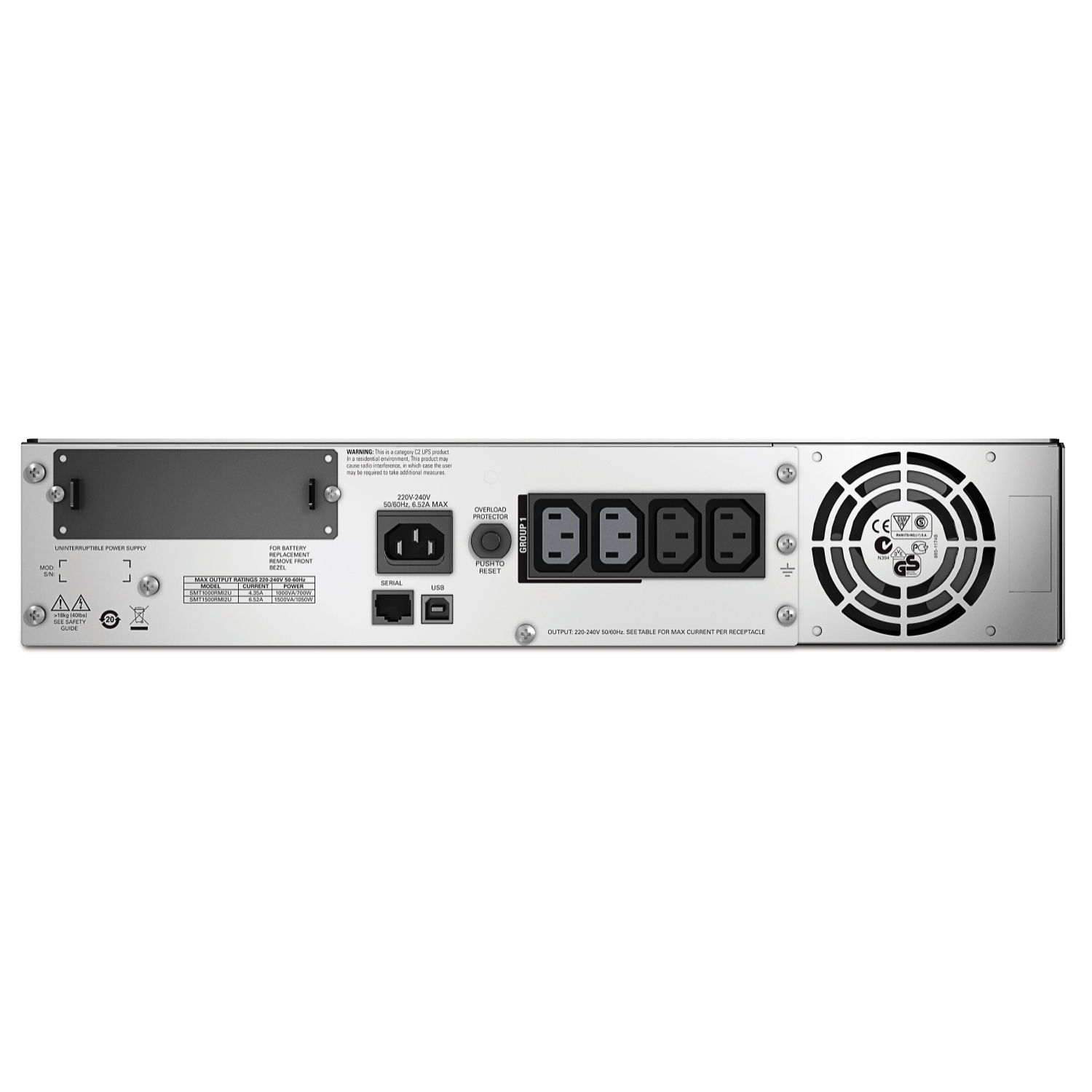 APC Smart-UPS 1500 LCD - USV (Rack - einbaufähig)