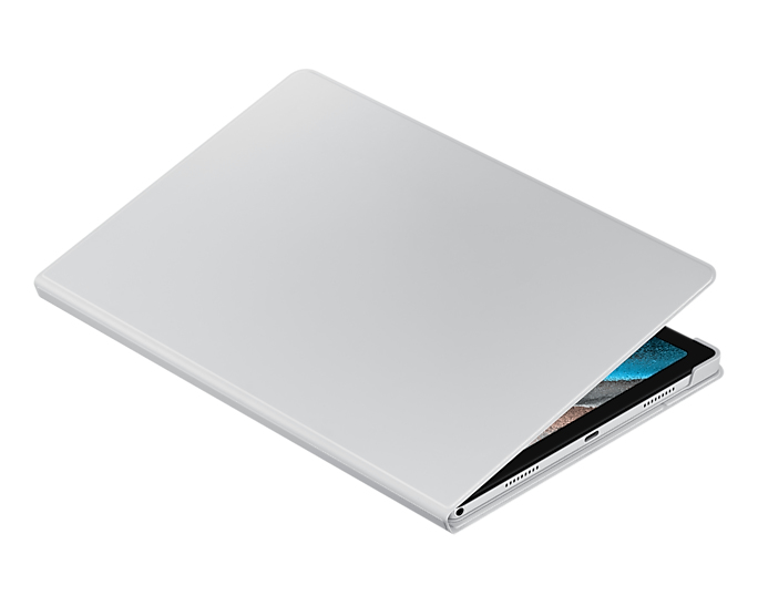 Samsung EF-BX200 - Flip-Hülle für Tablet - Silber