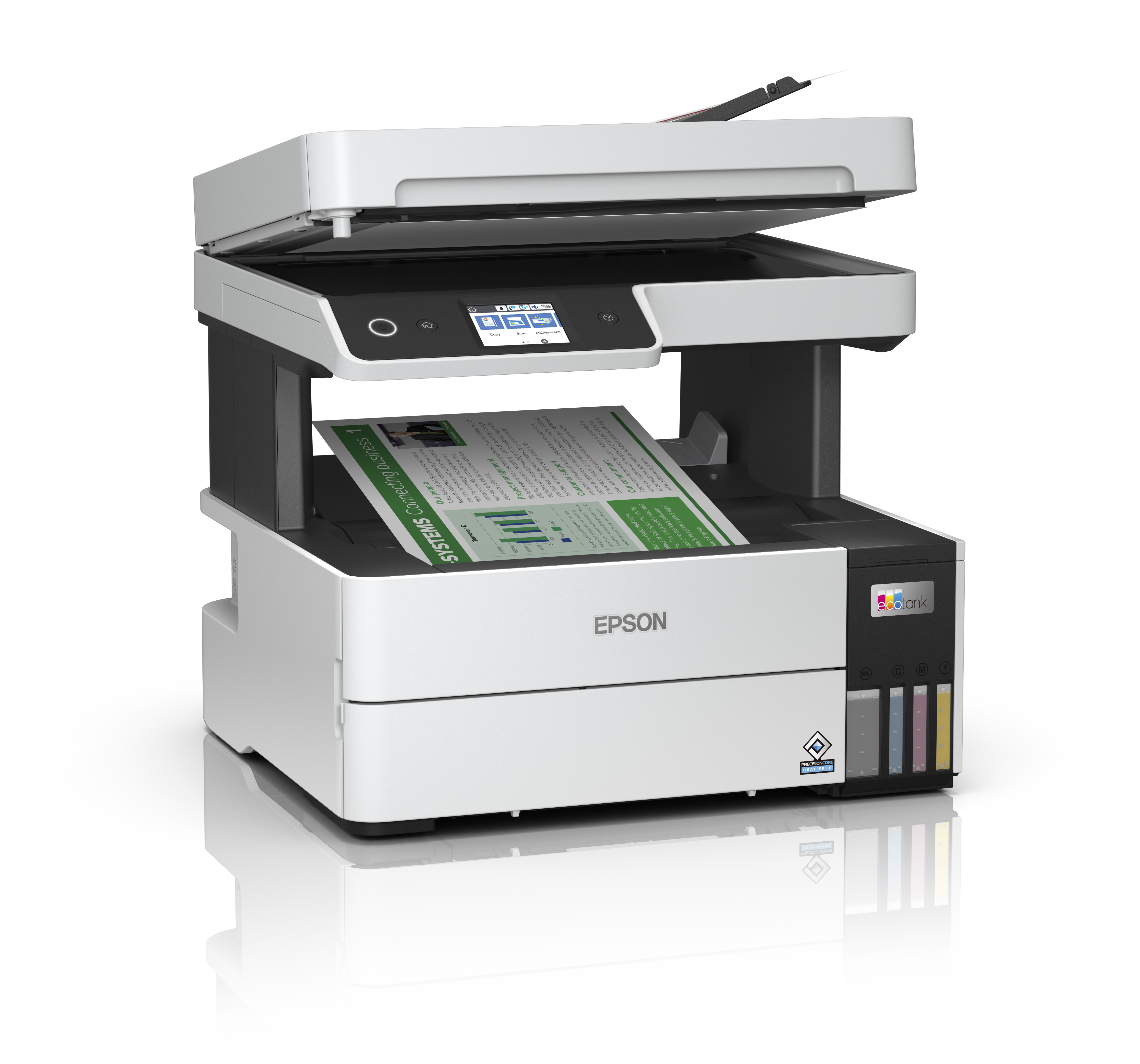 Epson EcoTank ET-5150 - Multifunktionsdrucker - Farbe - Tintenstrahl - A4/Legal (Medien)
