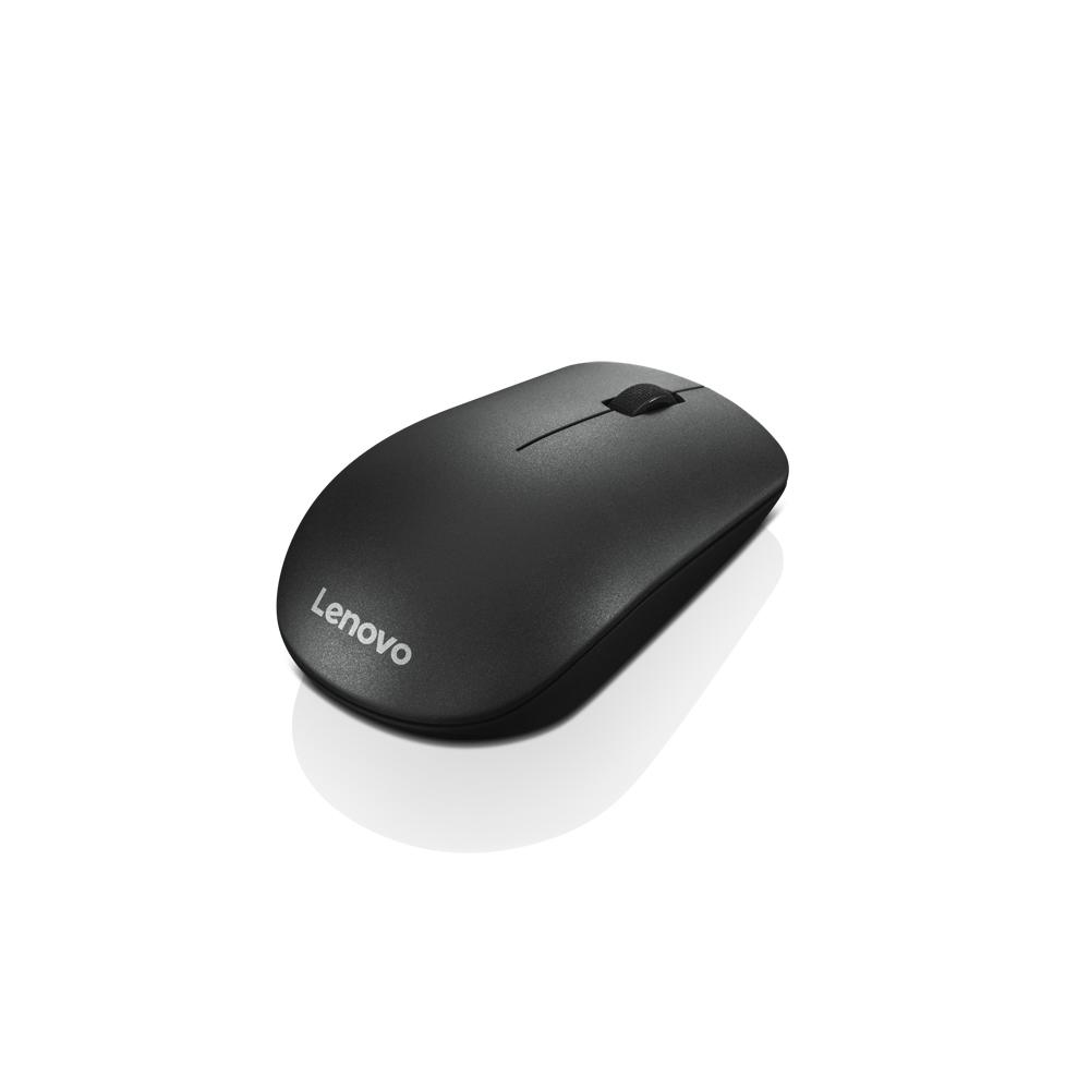 Lenovo 400 - Maus - rechts- und linkshändig - optisch - 3 Tasten - kabellos - 2.4 GHz - kabelloser E