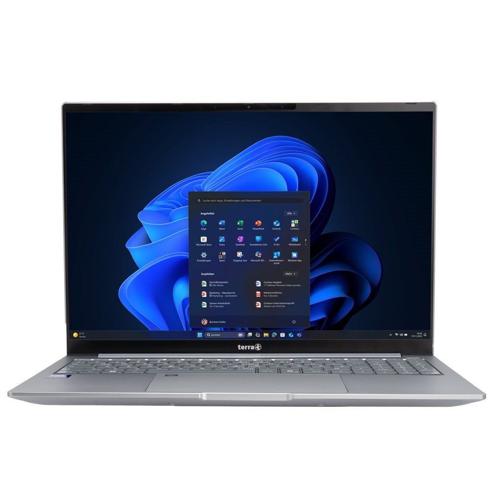 TERRA MOBILE 1552, Intel Core Ultra 5, 38,9 cm (15.3"), 1920 x 1200 Pixel, 16 GB, 500 GB, Windows 11