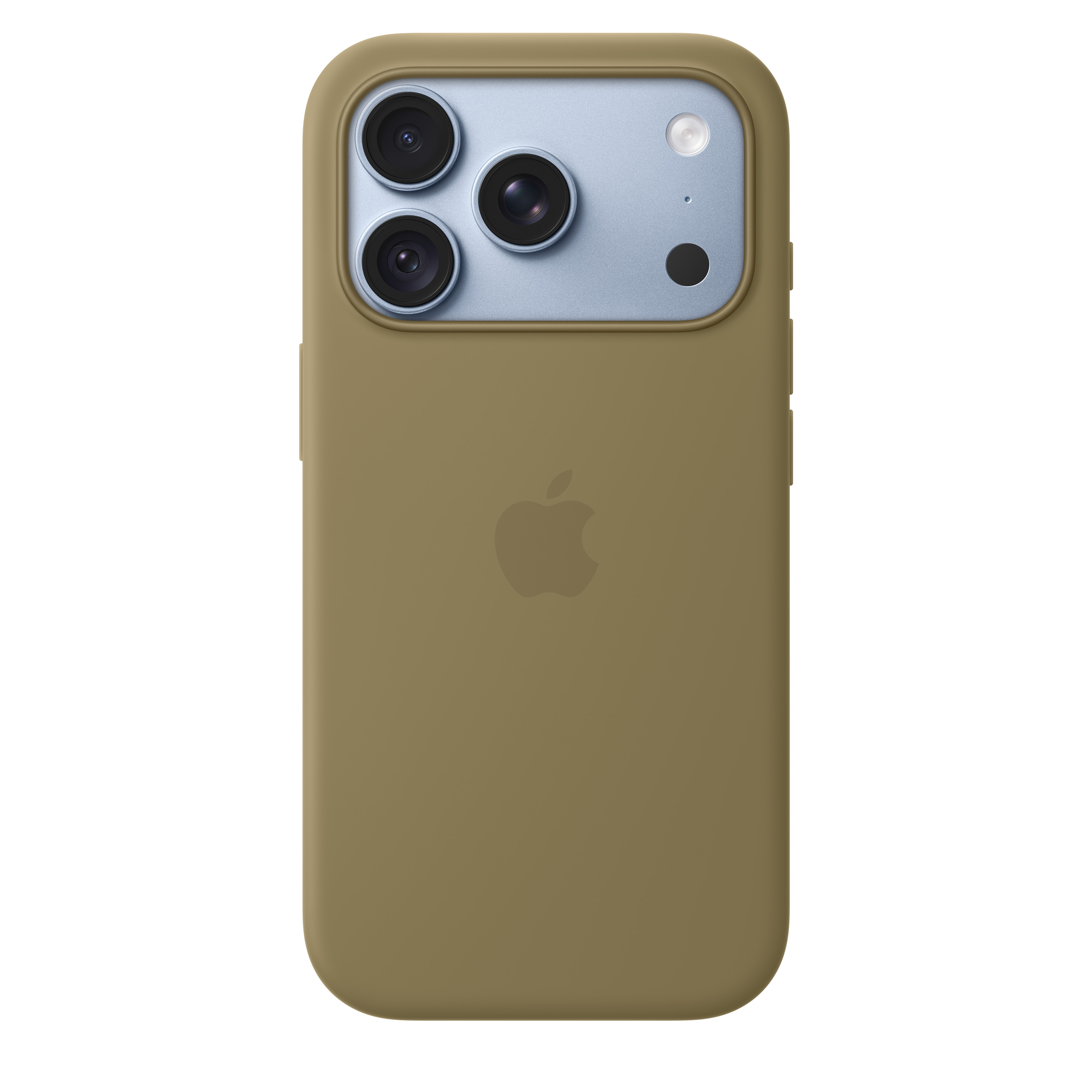 Apple iPhone 18 Pro Silicone Case with MagSafe Olive