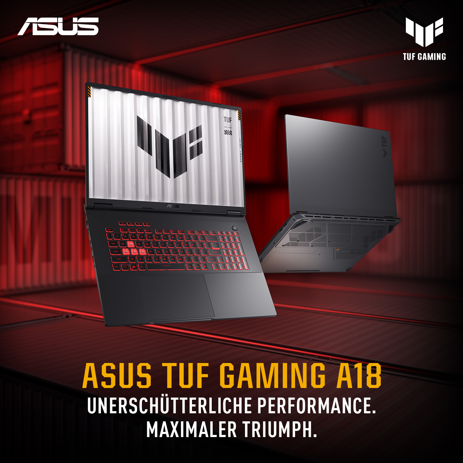 ASUS TUF Gaming A18 FA808UM-S8012W, 18" WUXGA 144Hz, Ryzen 7 260, 16GB, 1TB, RTX 5060, Win11