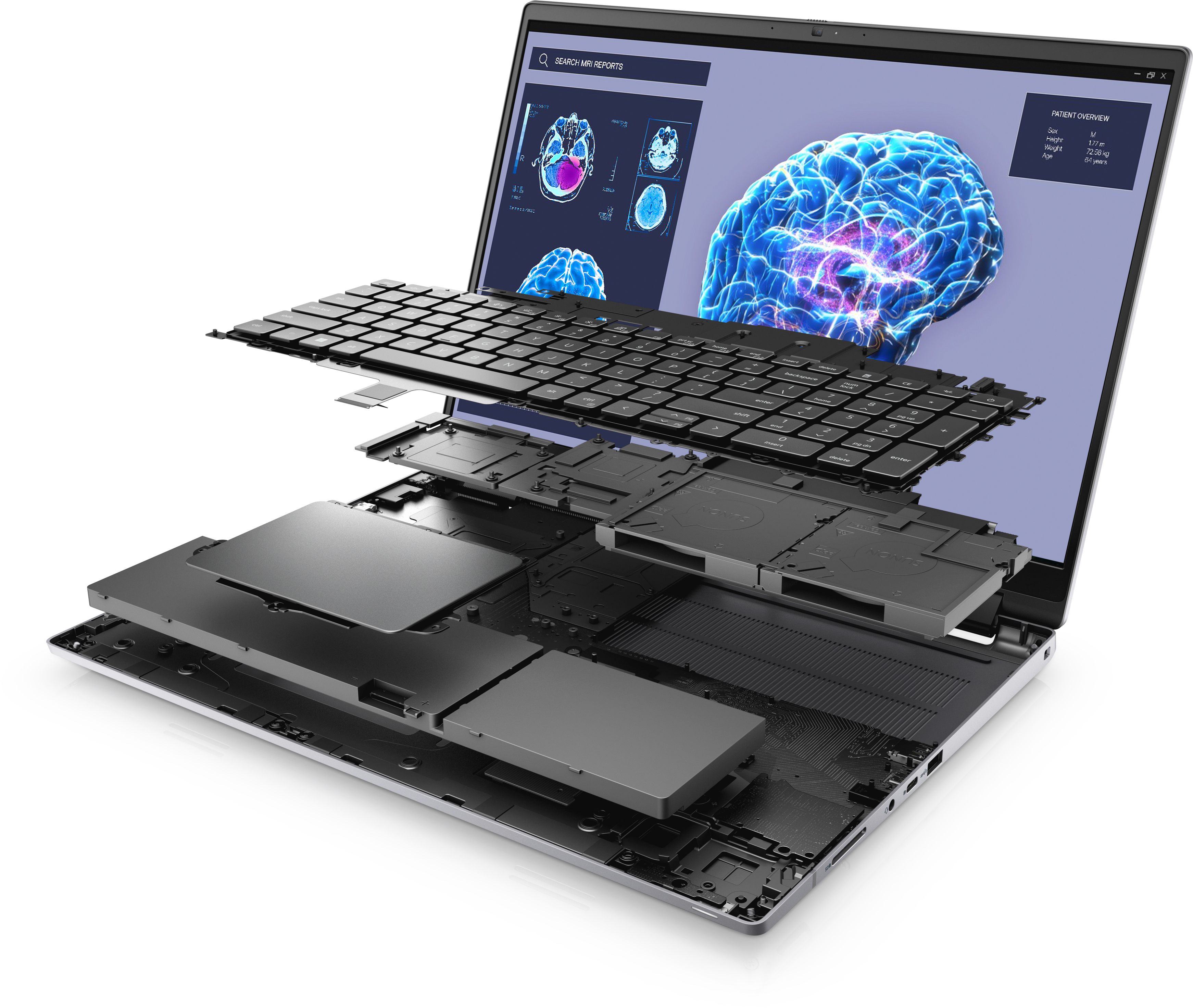 Dell Precision 7680, 16" WUXGA, Core i7-13850HX, 32GB RAM, 1TB SSD, RTX 2000, Win11 Pro