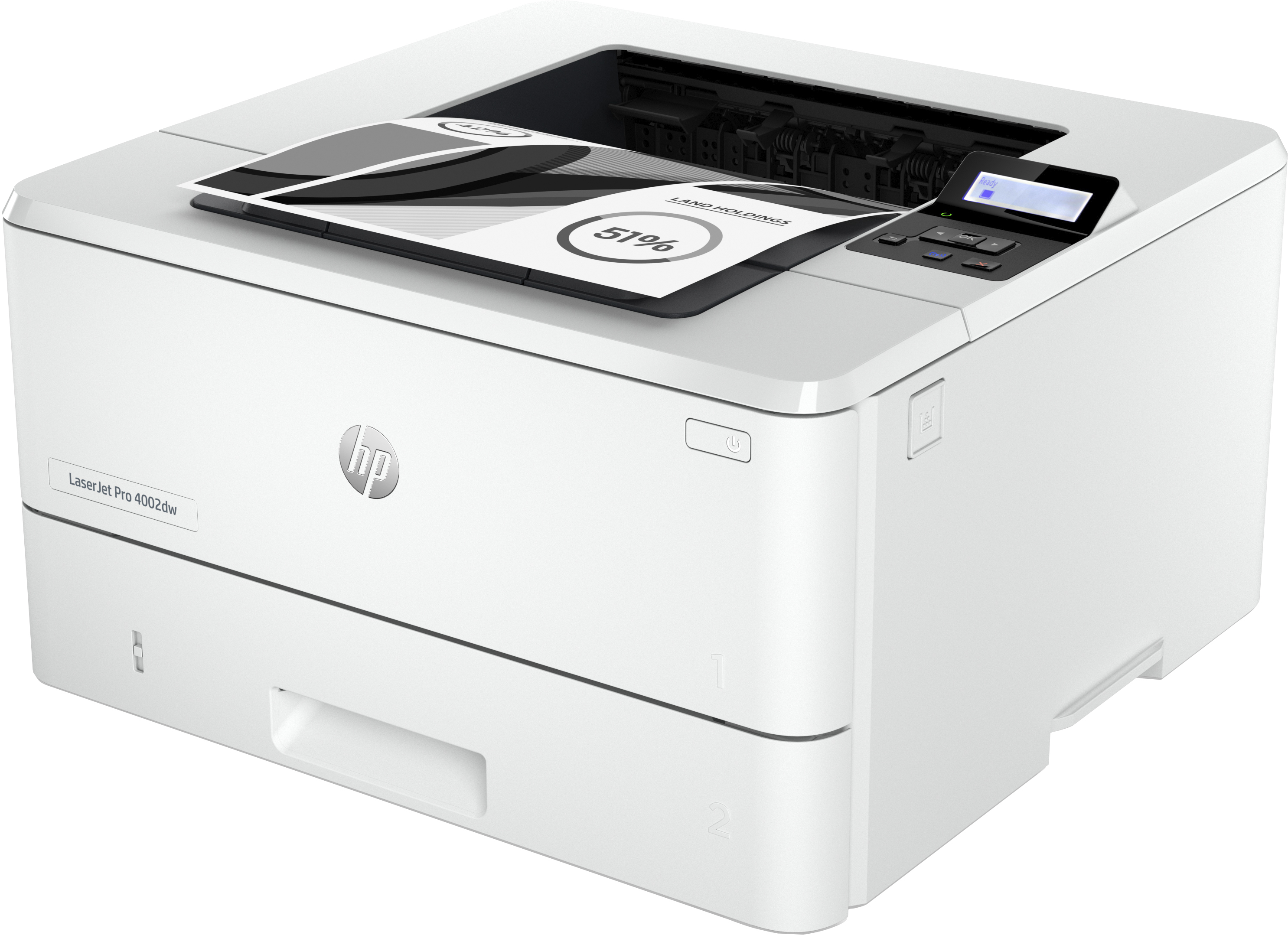 HP LaserJet Pro 4002dw Drucker, Laser, 1200 x 1200 DPI, A4, 40 Seiten pro Minute, Doppelseitiger Dru