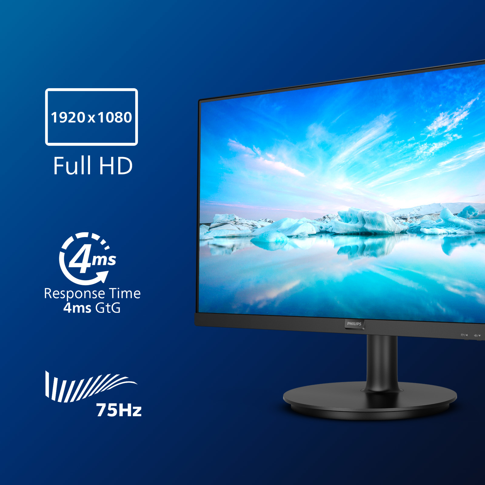 Philips V-line 271V8LA - LED-Monitor - 69 cm (27")