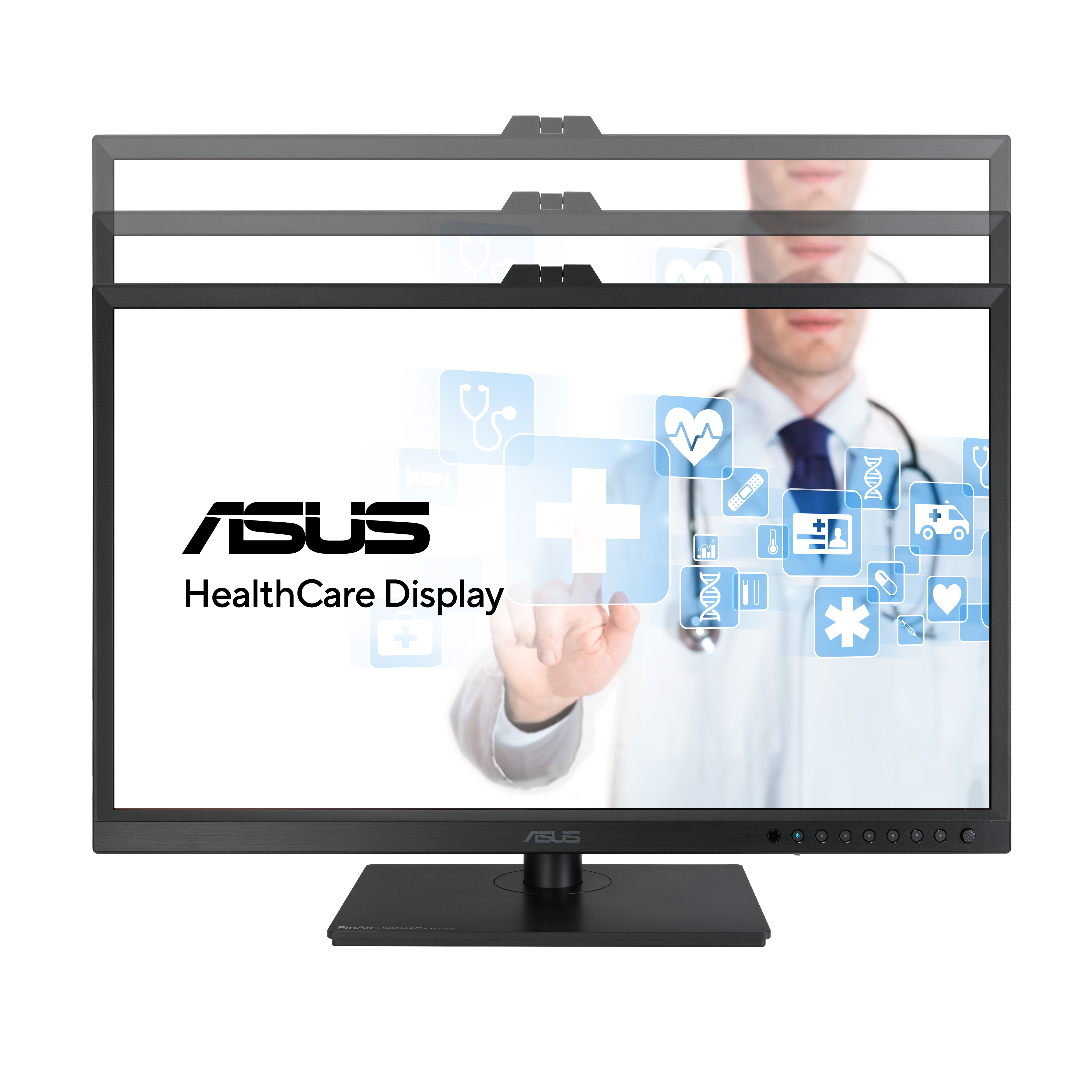 ASUS HealthCare HA3281A, 31.5" 4K UHD OLED, 60Hz, 250nits, 1x DP, 3x HDMI, 1x USB-C m. DP